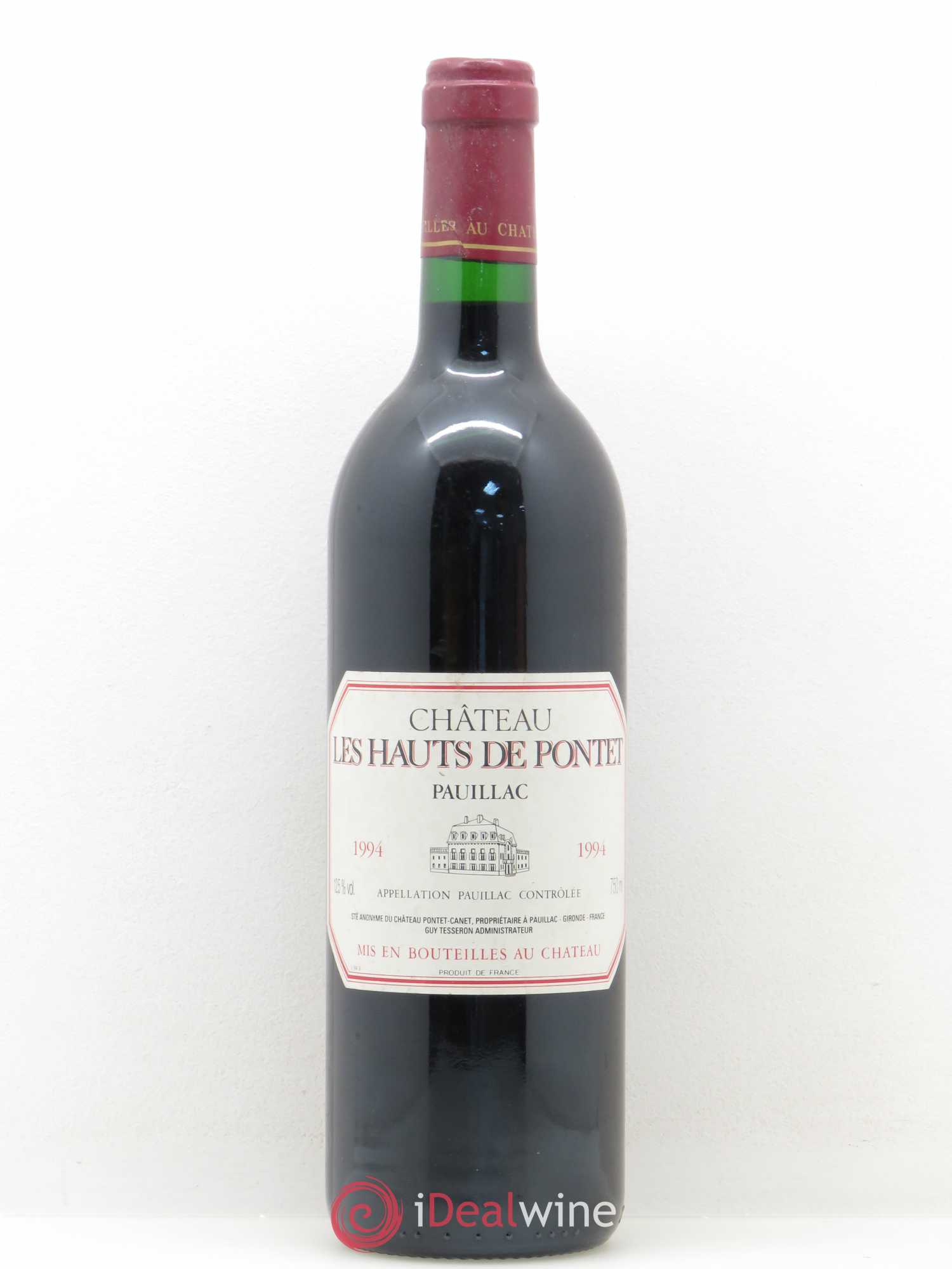 Les Hauts de Pontet-Canet Second Vin 1994 - Lot de 1 bouteille - 0