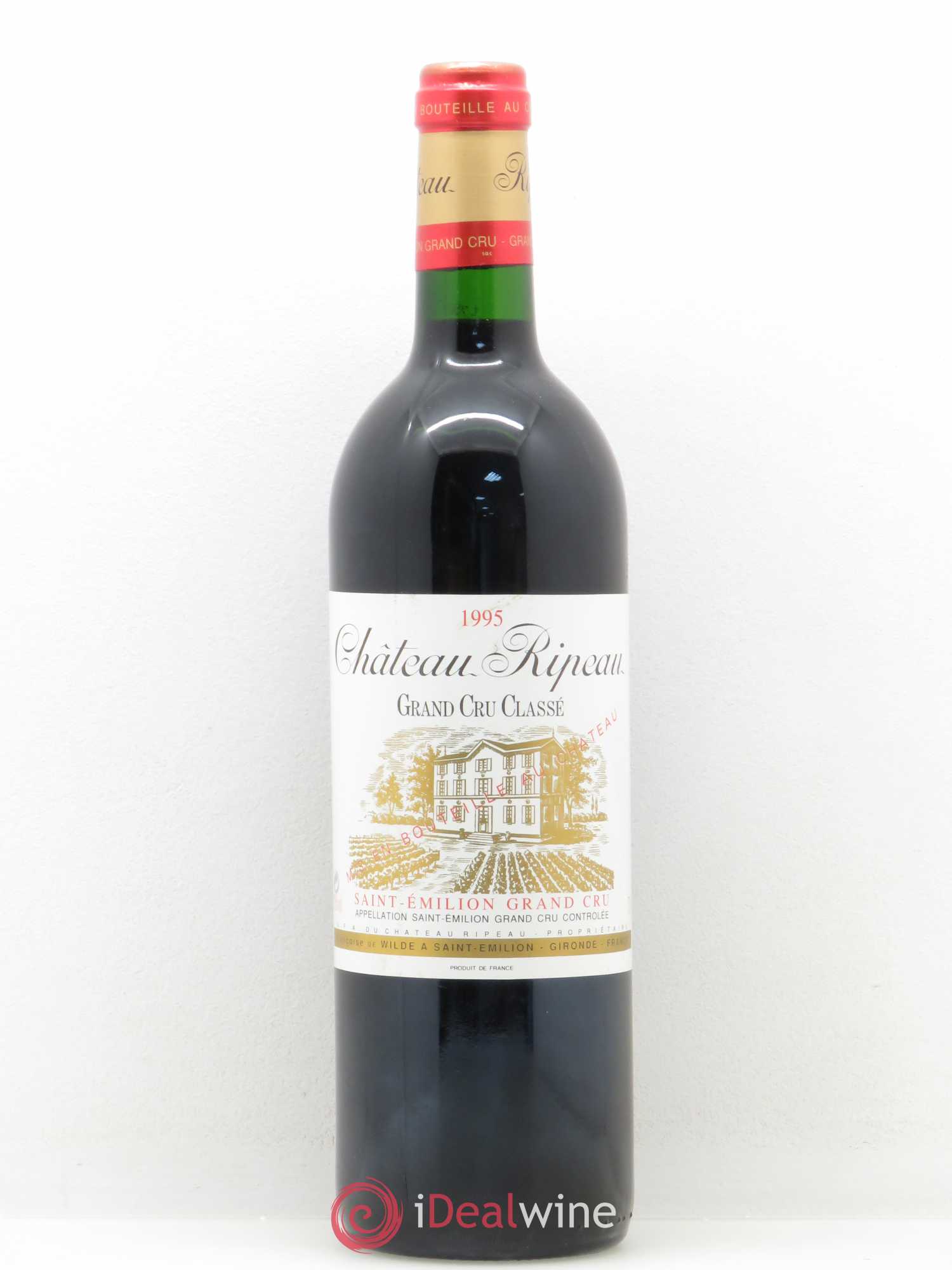 Château Ripeau Grand Cru Classé 1995 - Lot de 1 bouteille - 0