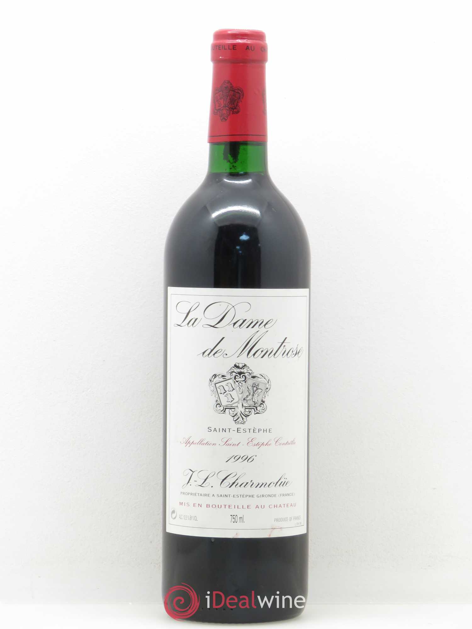 La Dame de Montrose Second Vin 1996 - Lot de 1 bouteille - 0