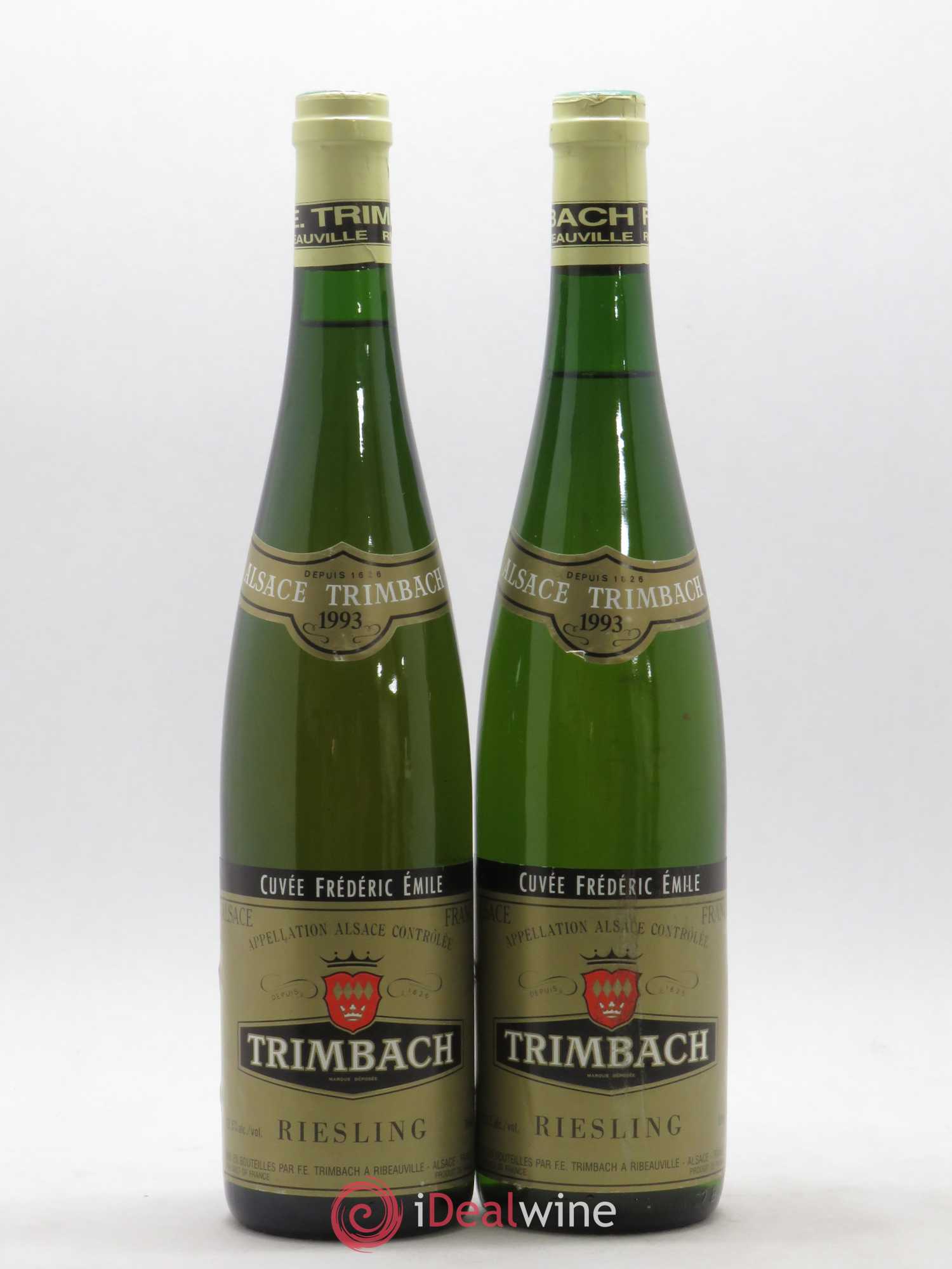 Alsace Riesling Cuvée Frédéric Emile Trimbach (Domaine) 1993 - Lot de 2 bouteilles - 0
