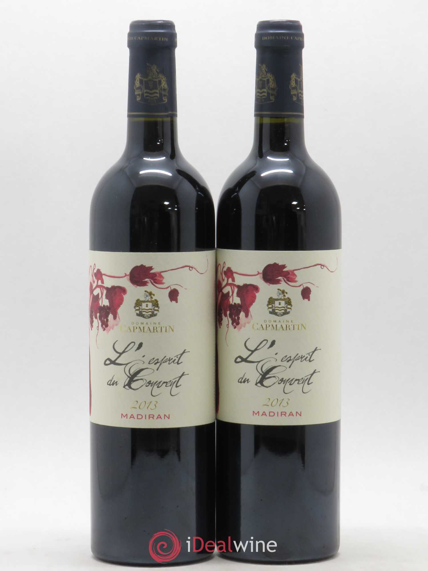 Madiran Esprit du Couvent Domaine Capmartin 2013 - Posten von 2 Flaschen - 0