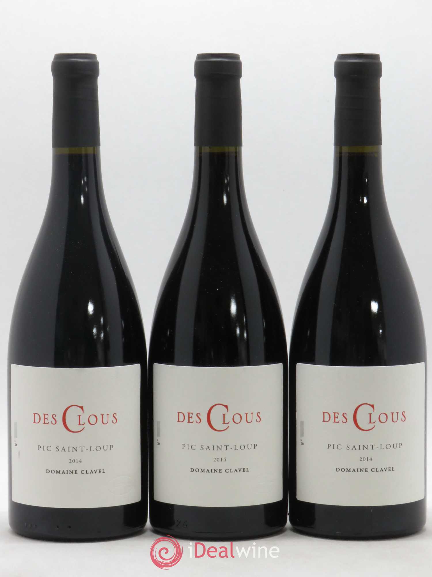 Coteaux du Languedoc Pic Saint Loup Les Clous Domaine Clavel 2014 - Posten von 3 Flaschen - 0