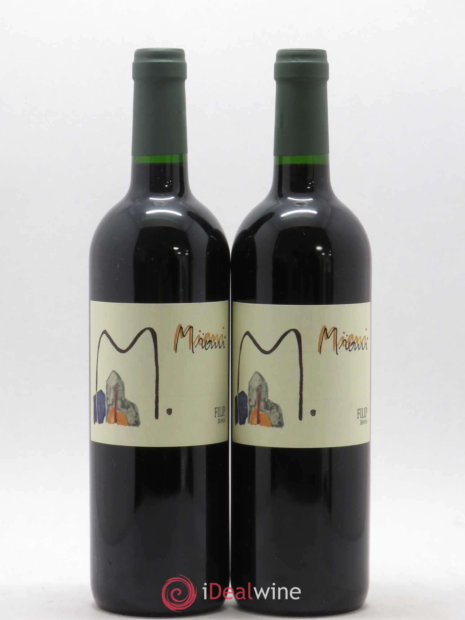 Italie Miani Merlot Filip 2013 - Lot de 2 bouteilles - 0