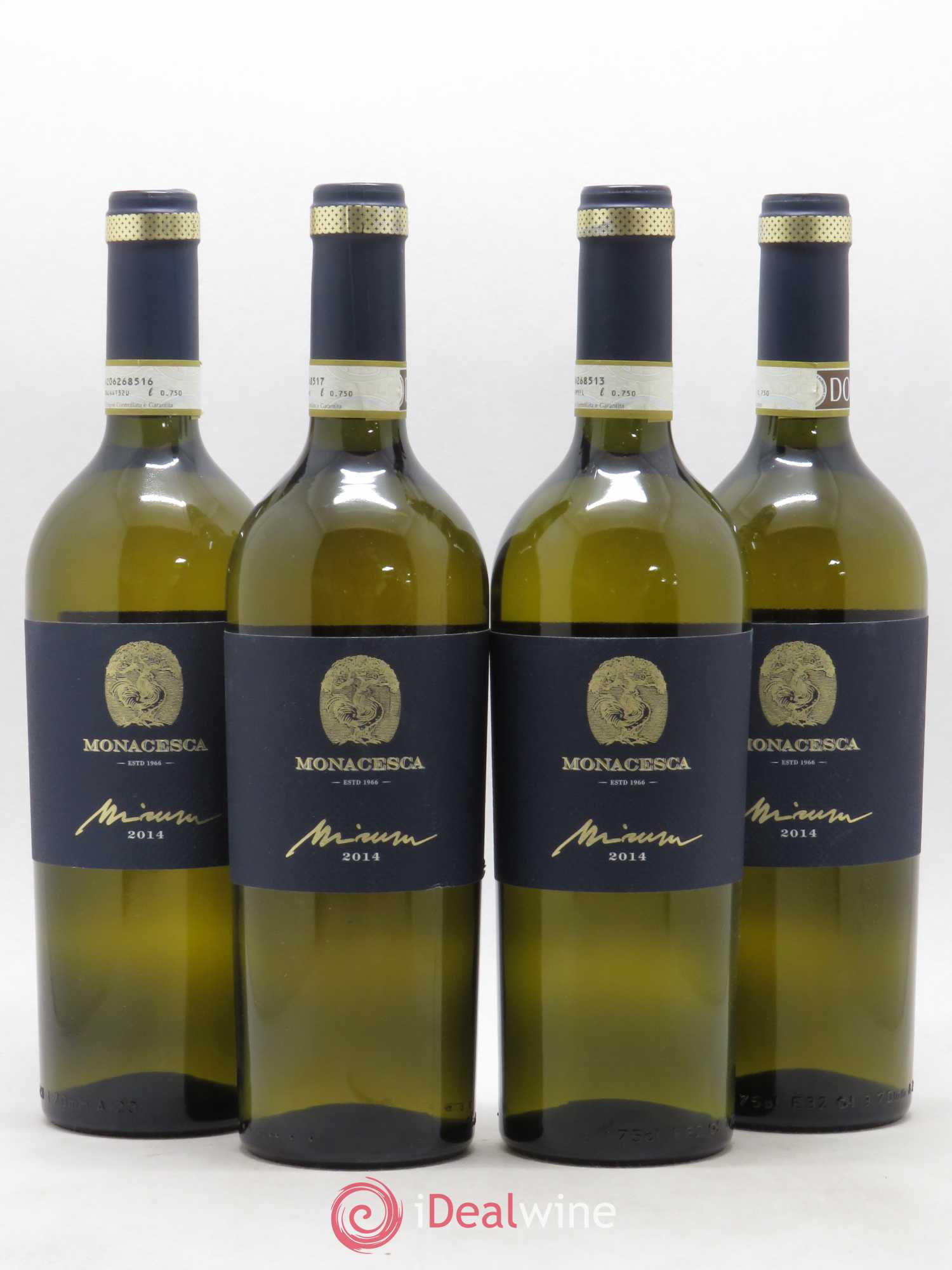 Verdicchio di Matelica DOCG Mirum La Monacesca 2014 - Posten von 4 Flaschen - 0