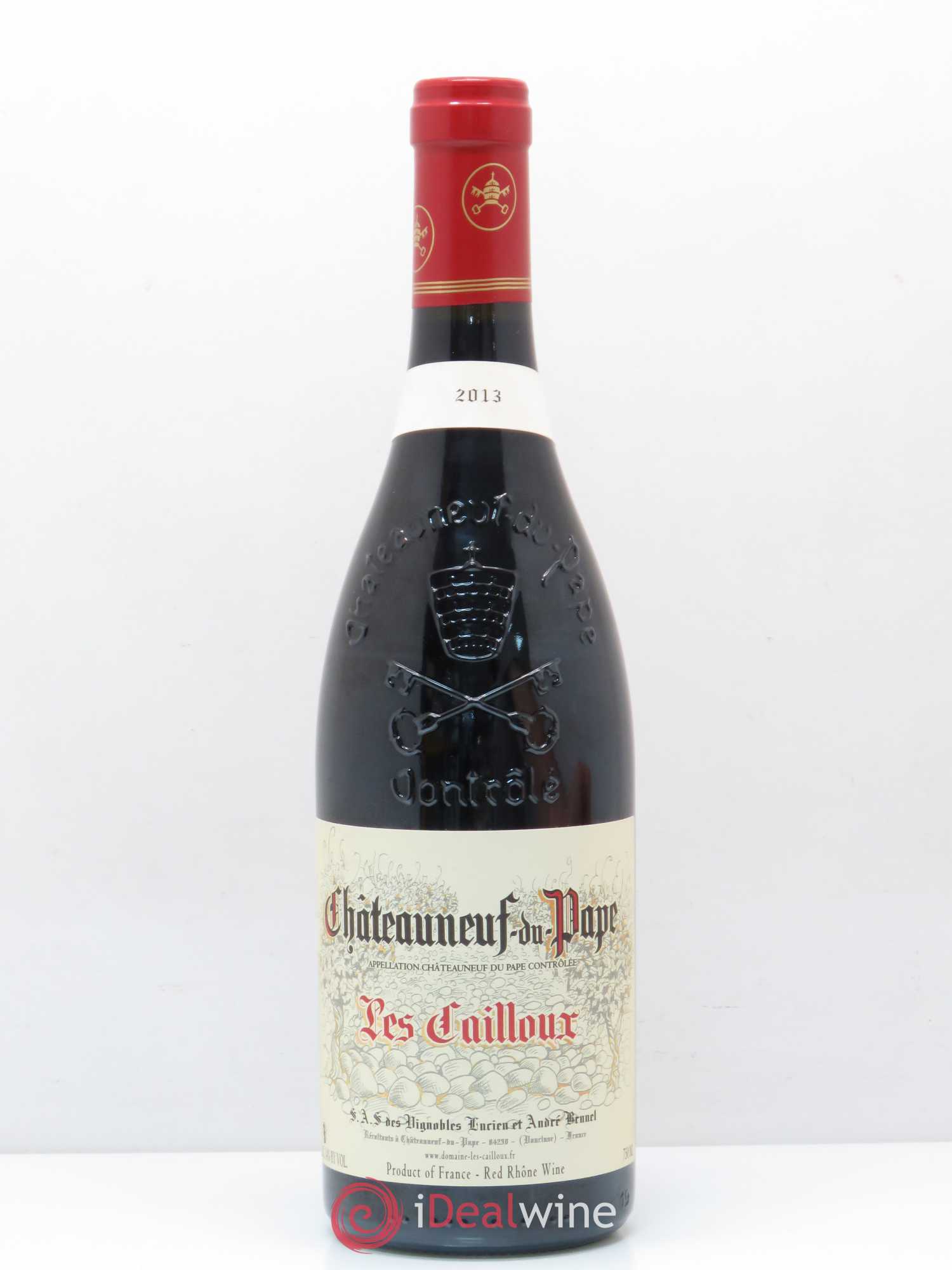 Châteauneuf-du-Pape Les Cailloux André Brunel 2013 - Lot de 1 bouteille - 0