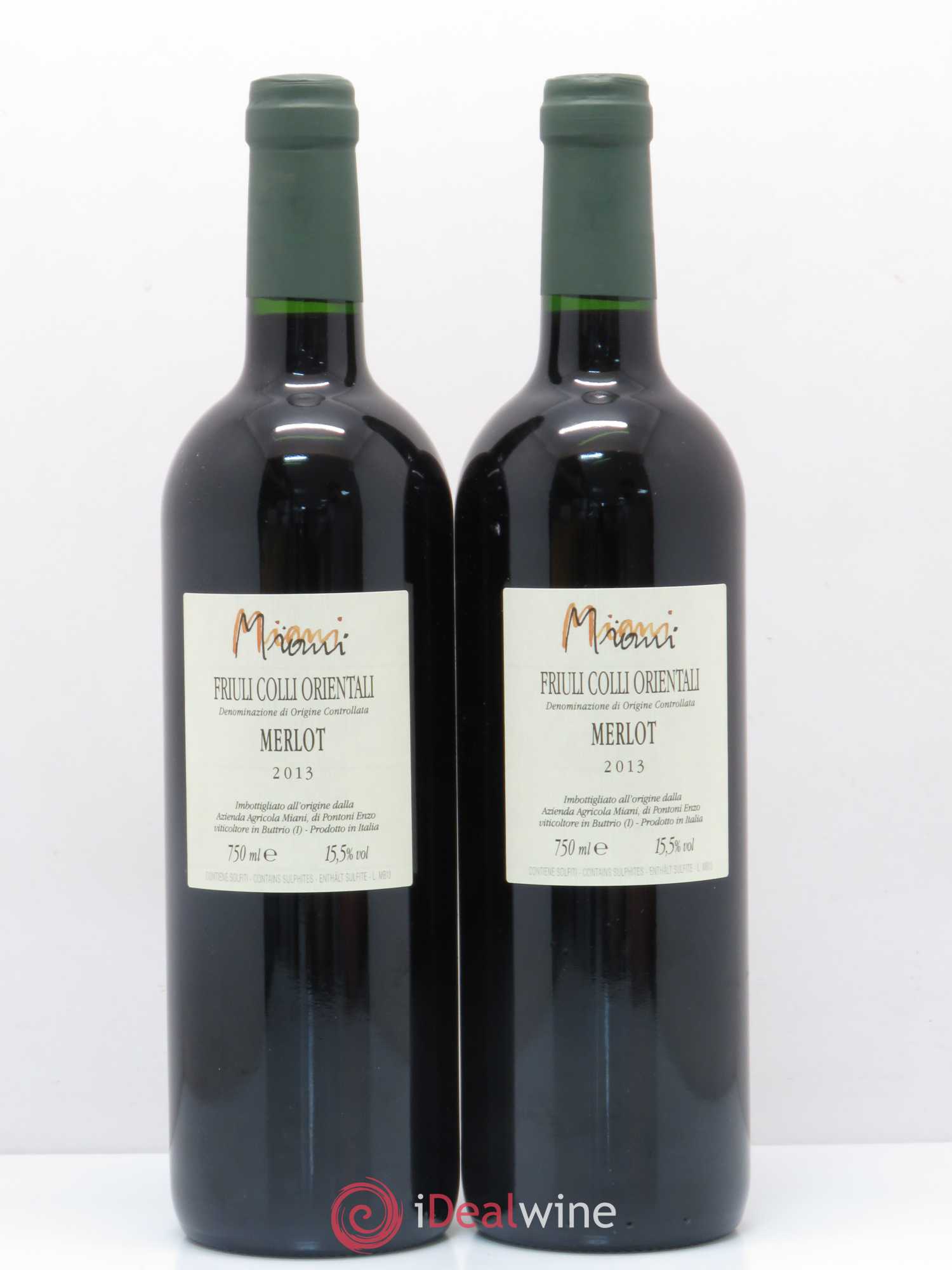 Italie Merlot Buri Friuli Colli Orientali 2013 - Posten von 2 Flaschen - 1