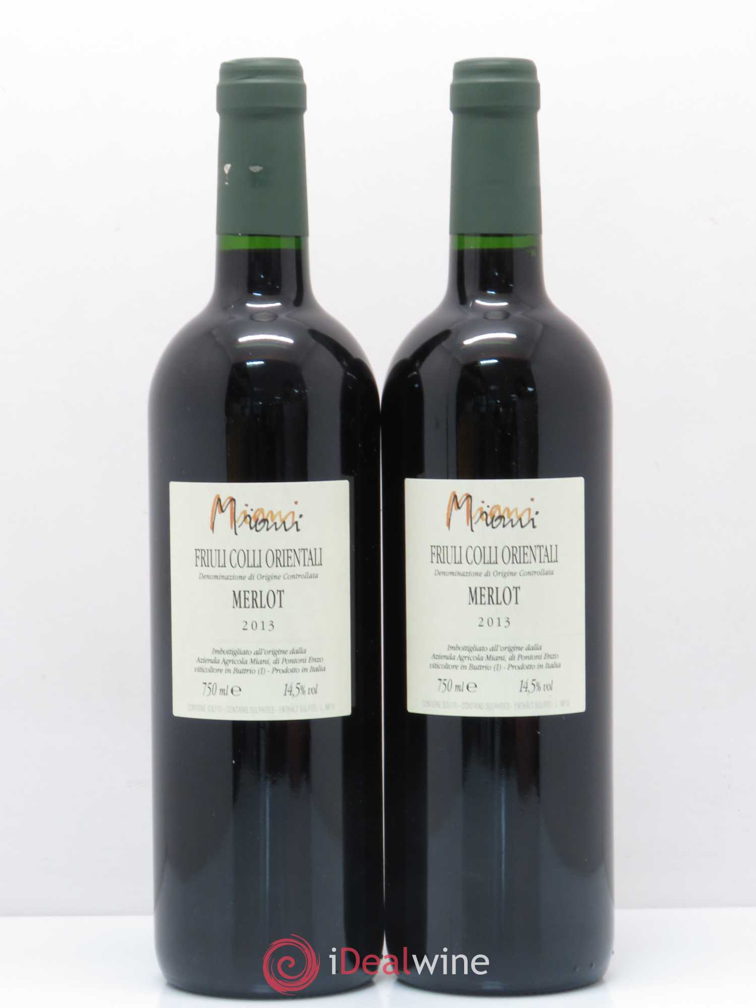 Italie Merlot Filip Friuli Colli Orientali 2013 - Posten von 2 Flaschen - 1