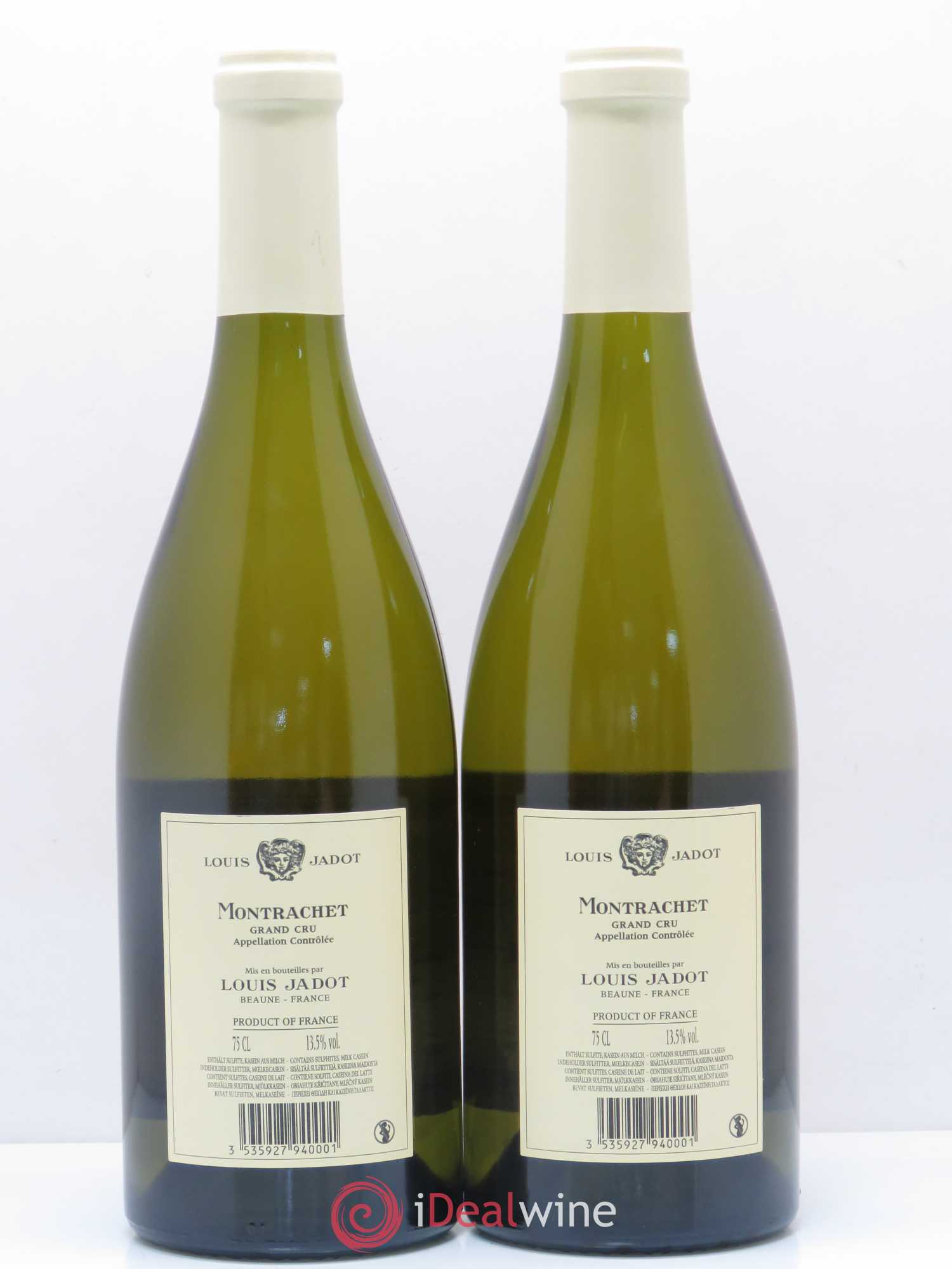 Montrachet Grand Cru Maison Louis Jadot 2013 - Lot de 2 bouteilles - 1