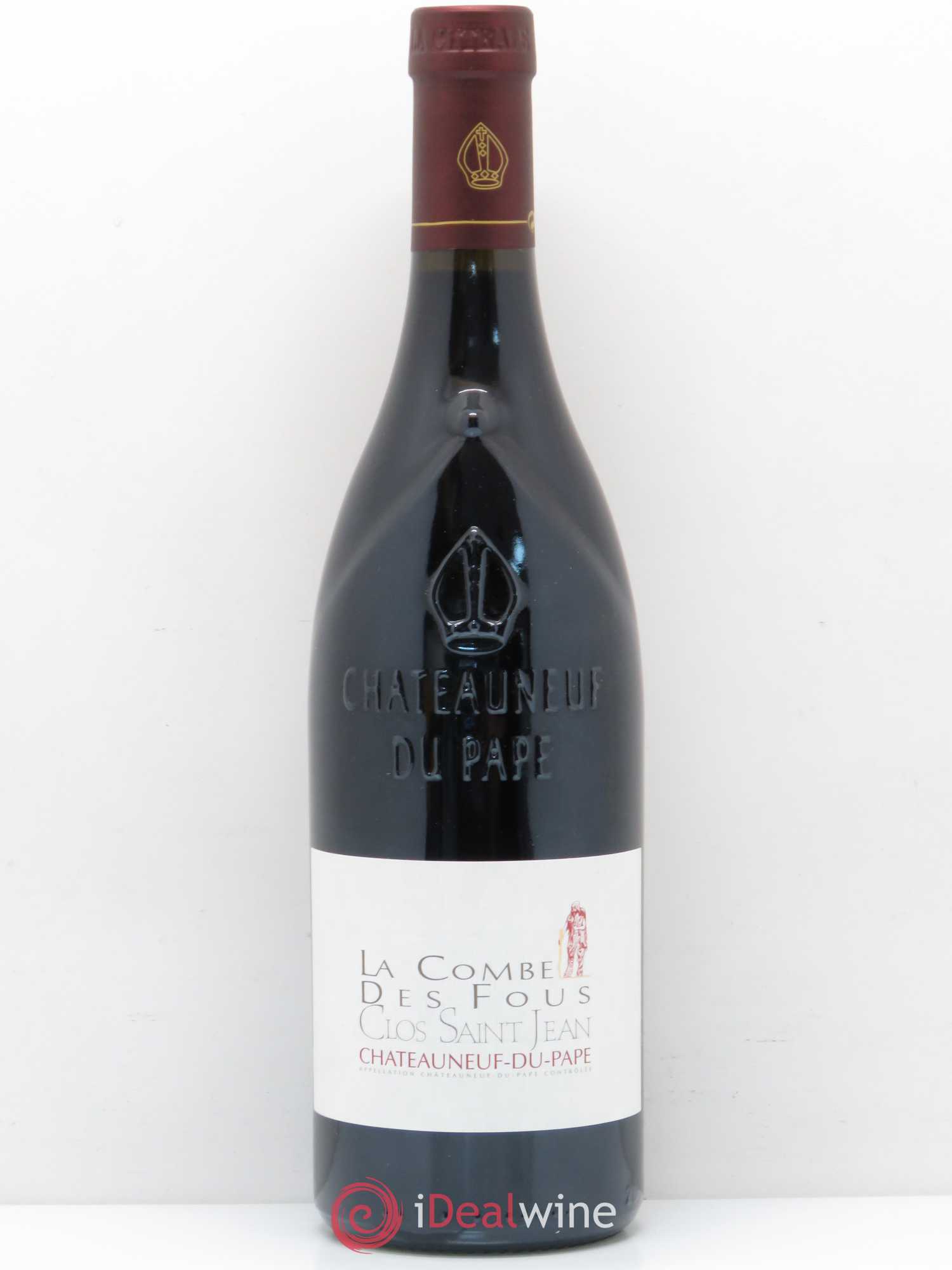 Châteauneuf-du-Pape Clos Saint-Jean La Combe des Fous Pascal et Vincent Maurel 2006 - Lot de 1 bouteille - 0