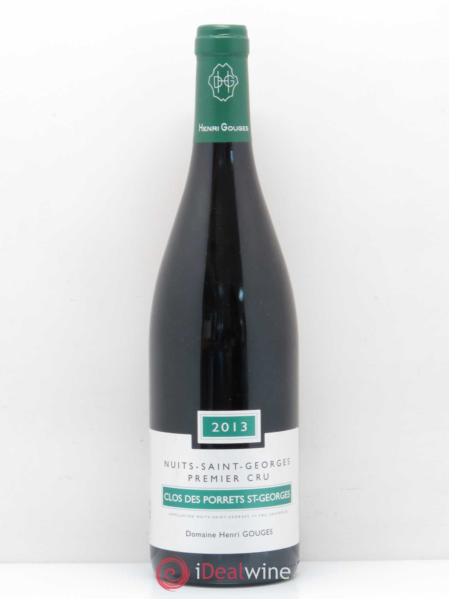 Nuits-Saint-Georges 1er Cru Clos des Porrets St Georges Henri Gouges 2013 - Posten von 1 Flasche - 0
