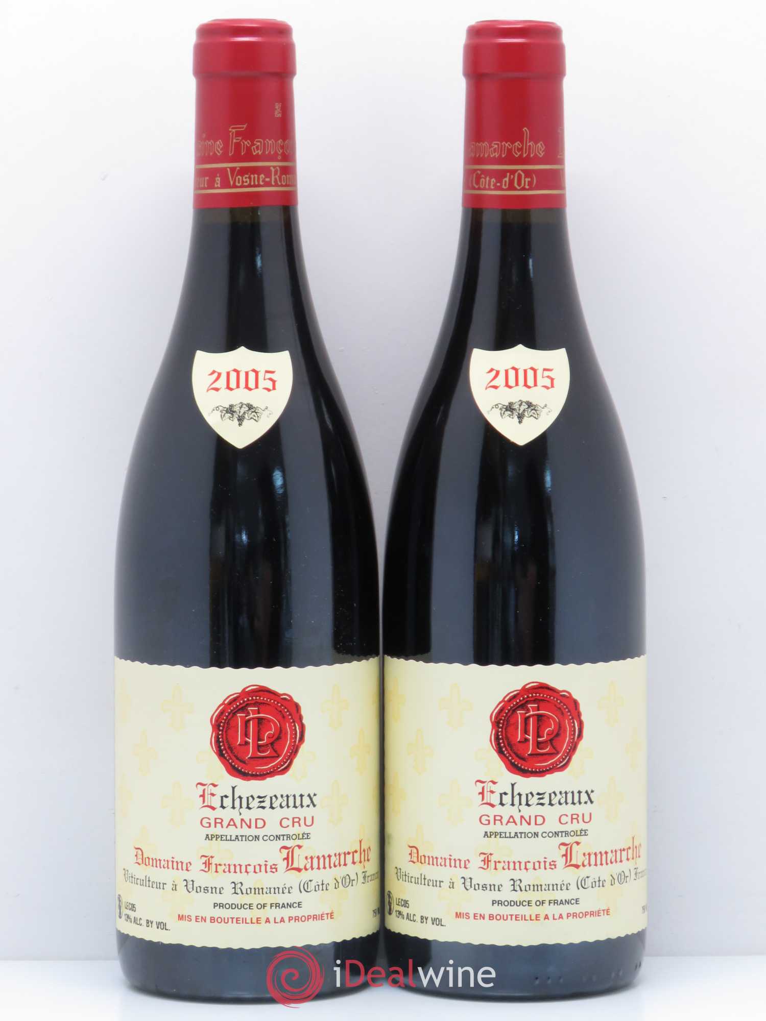 Echezeaux Grand Cru Lamarche (Domaine) 2005 - Lot de 2 bouteilles - 0