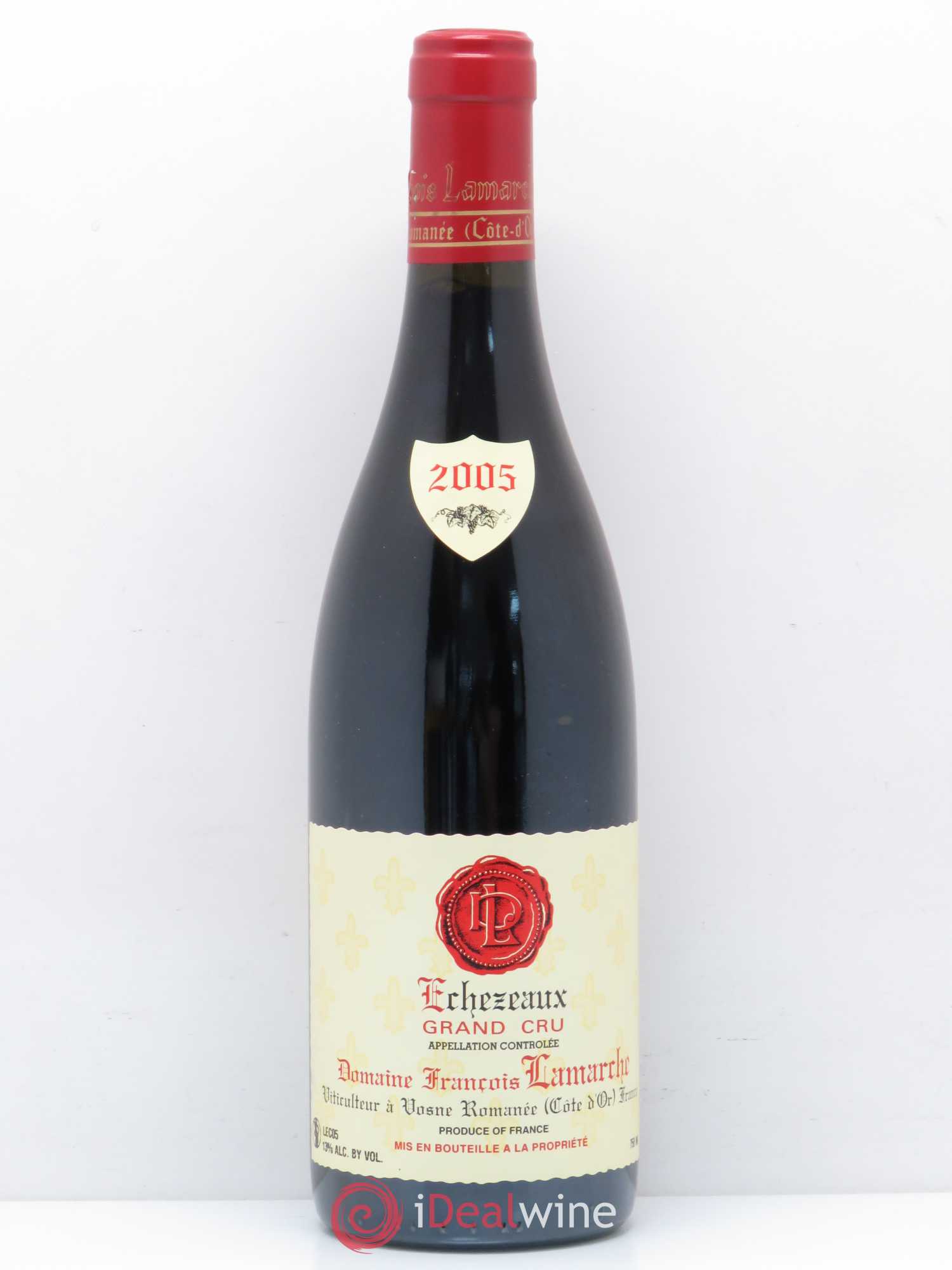 Echezeaux Grand Cru Lamarche (Domaine) 2005 - Lot de 1 bouteille - 0