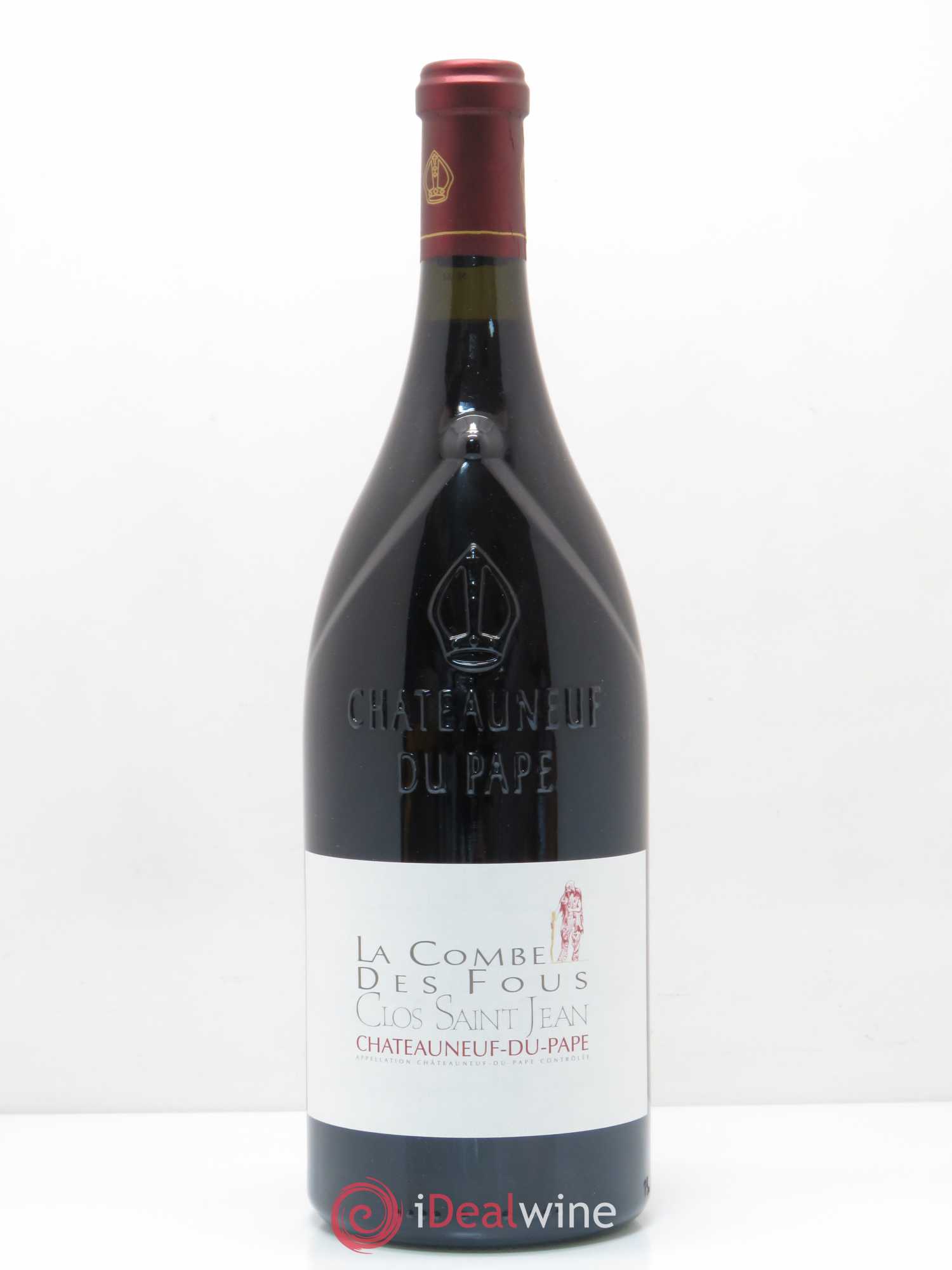 Châteauneuf-du-Pape Clos Saint-Jean La Combe des Fous Pascal et Vincent Maurel 2012 - Lot de 1 magnum - 0