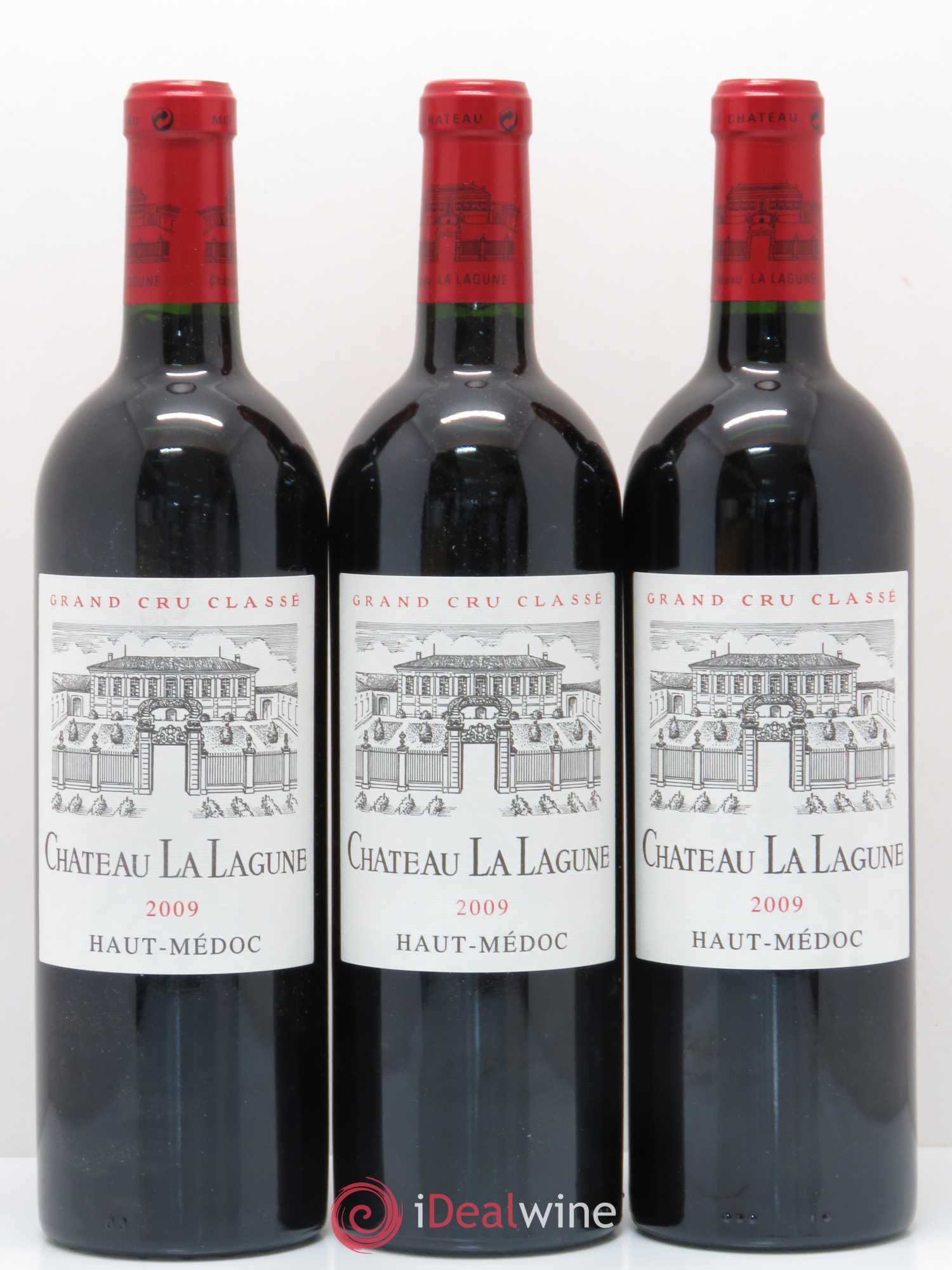 Château la Lagune 3ème Grand Cru Classé 2009 - Lot de 3 bouteilles - 0
