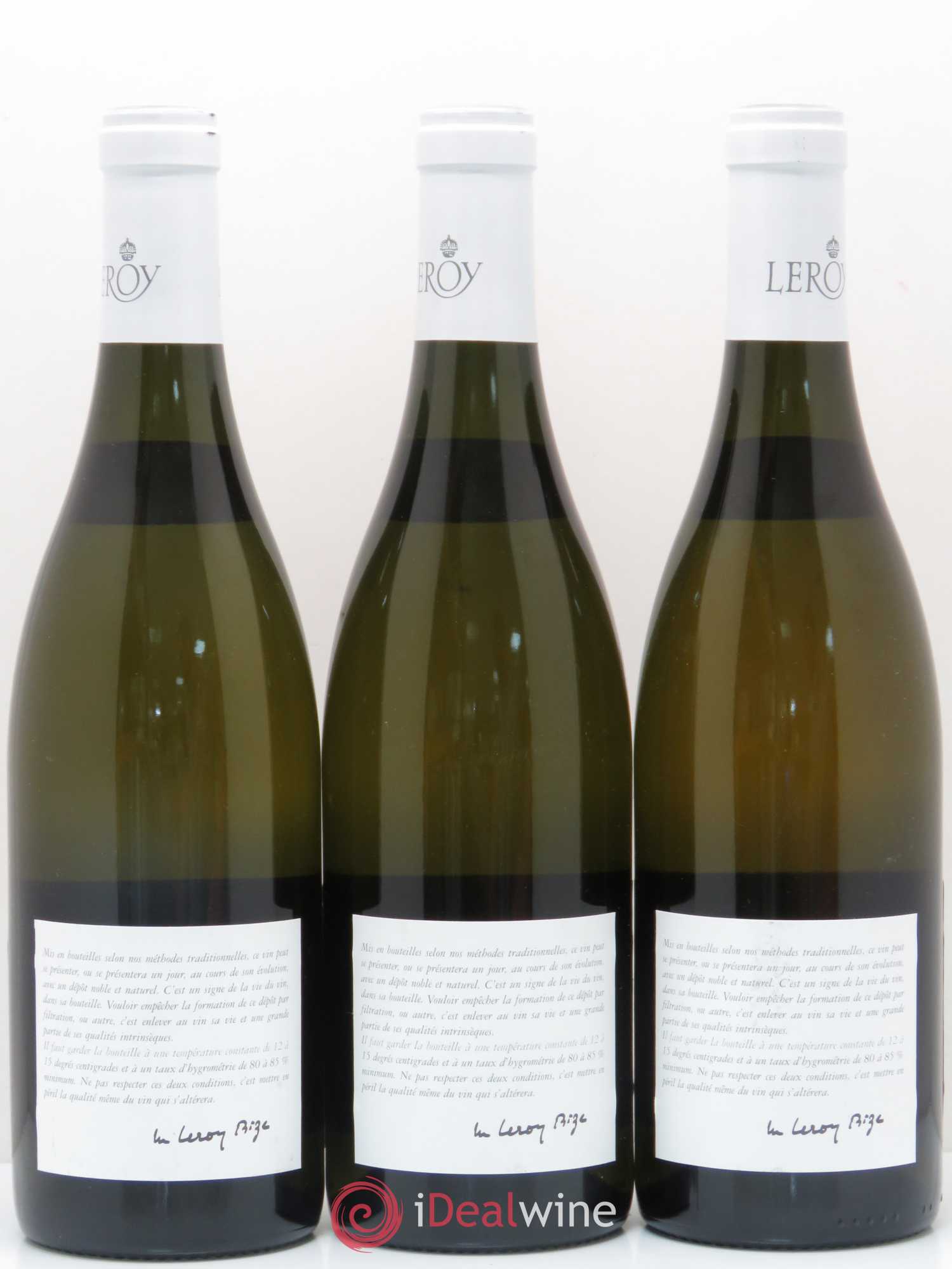 Puligny-Montrachet Leroy SA Les Charmes 2008 - Posten von 3 Flaschen - 1