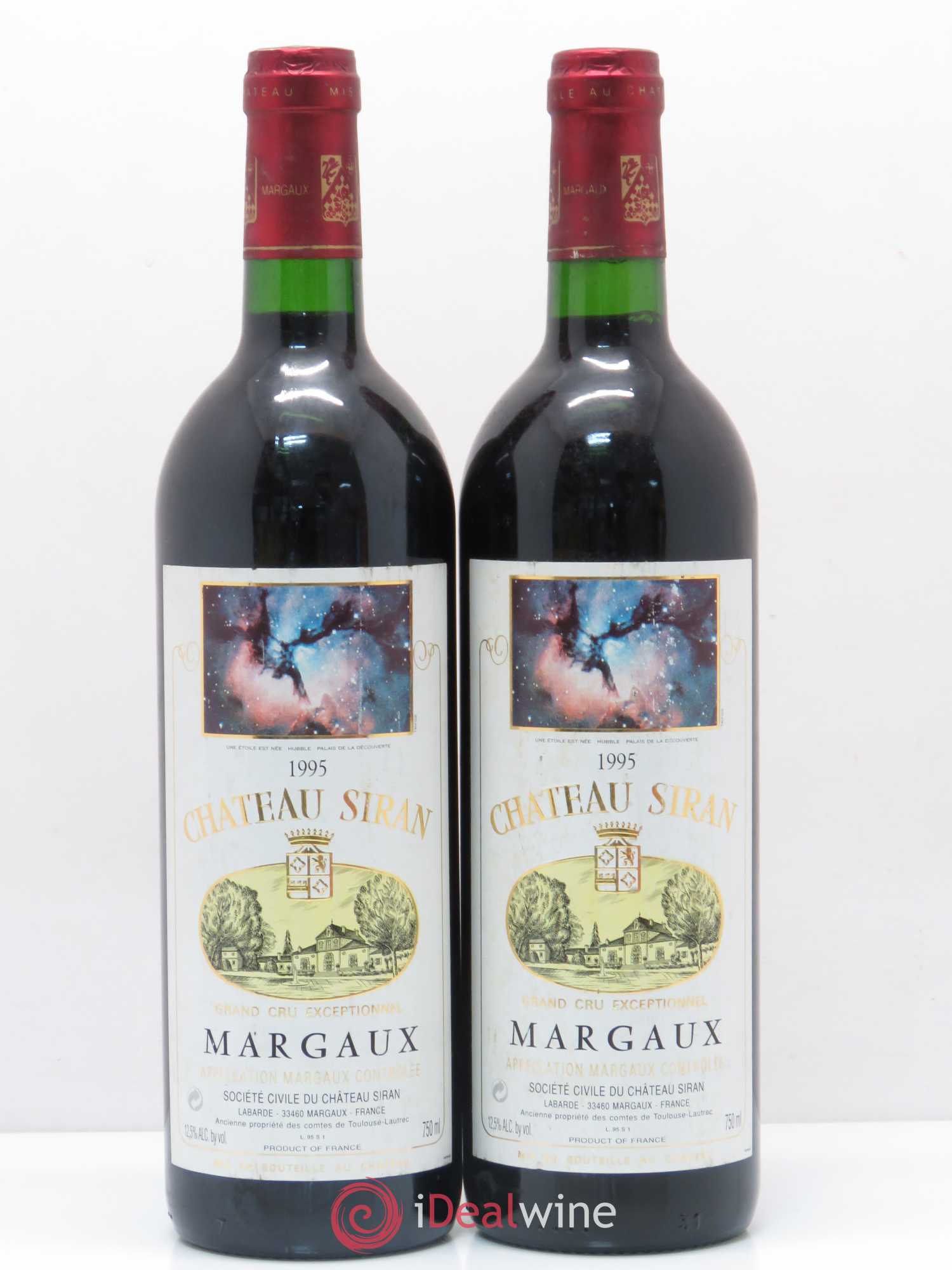 Château Siran 1995 - Lot de 2 bouteilles - 0