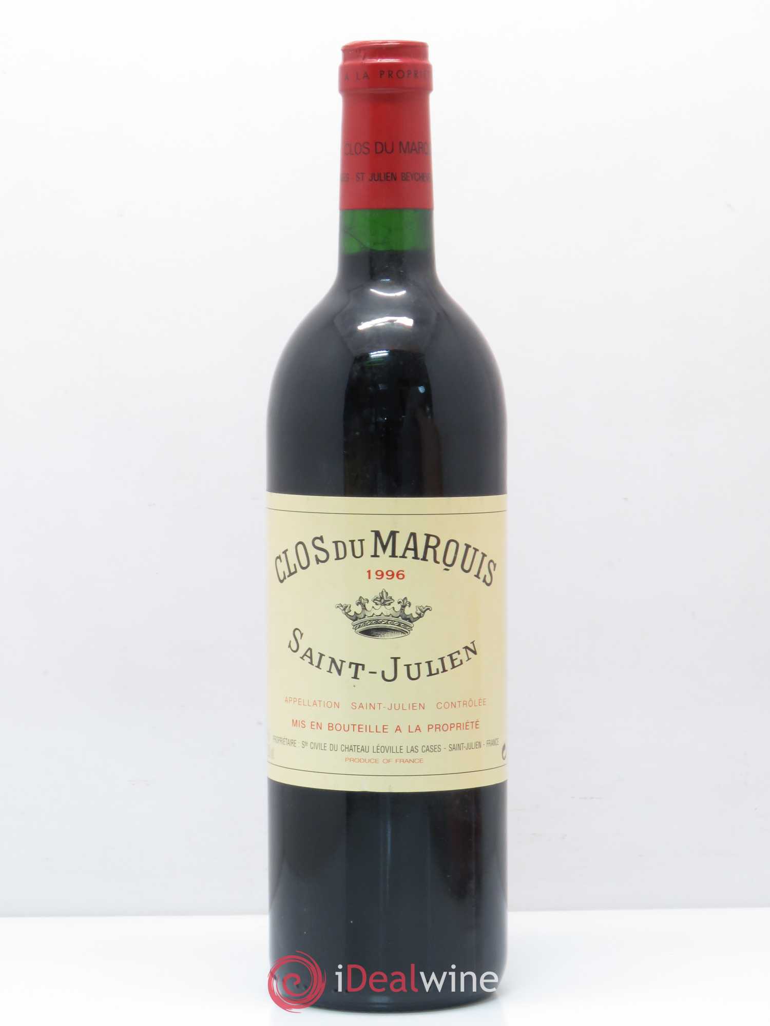 Clos du Marquis 1996 - Lot de 1 bouteille - 0