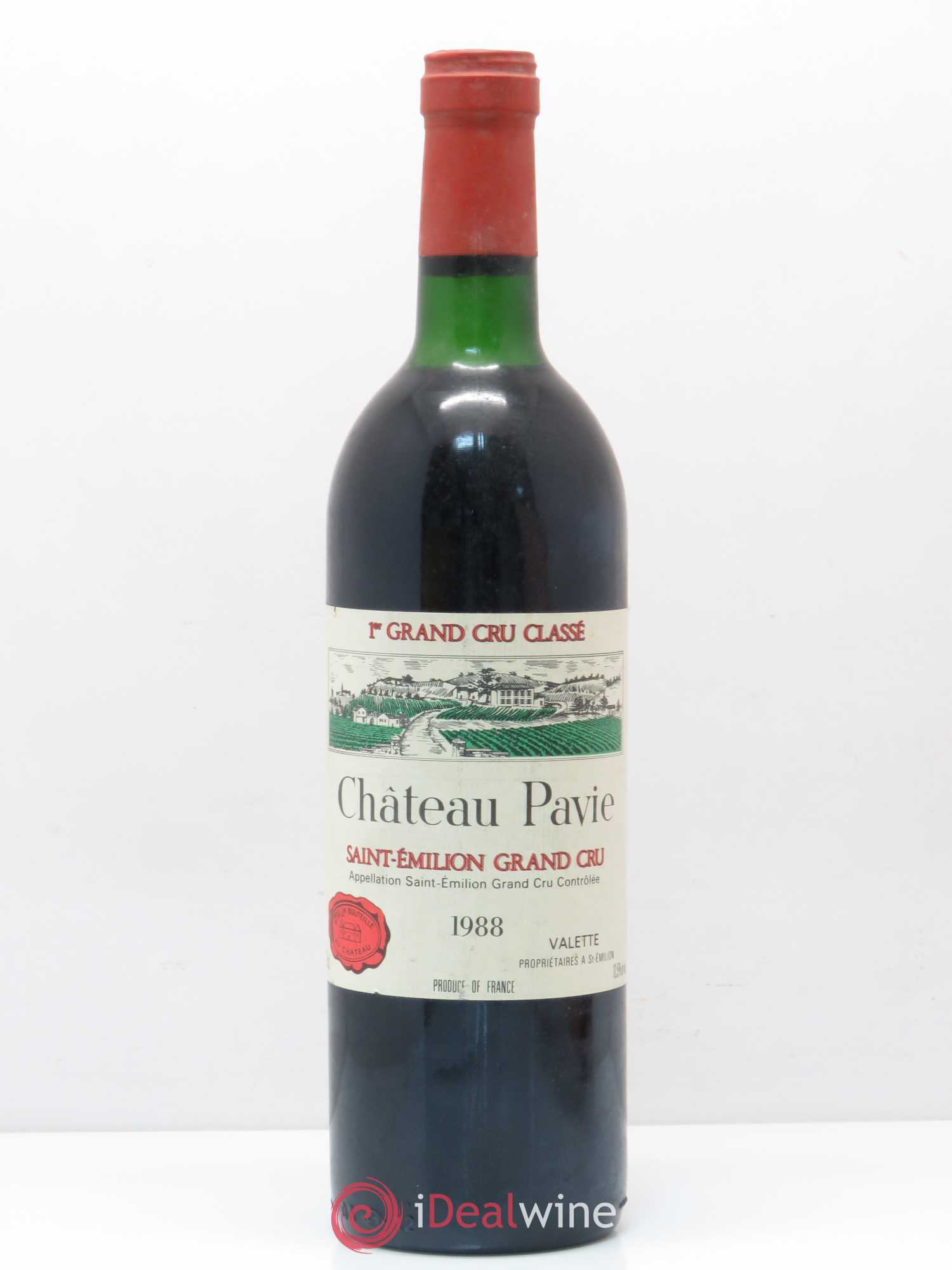 Château Pavie 1er Grand Cru Classé A 1988 - Lot de 1 bouteille - 0