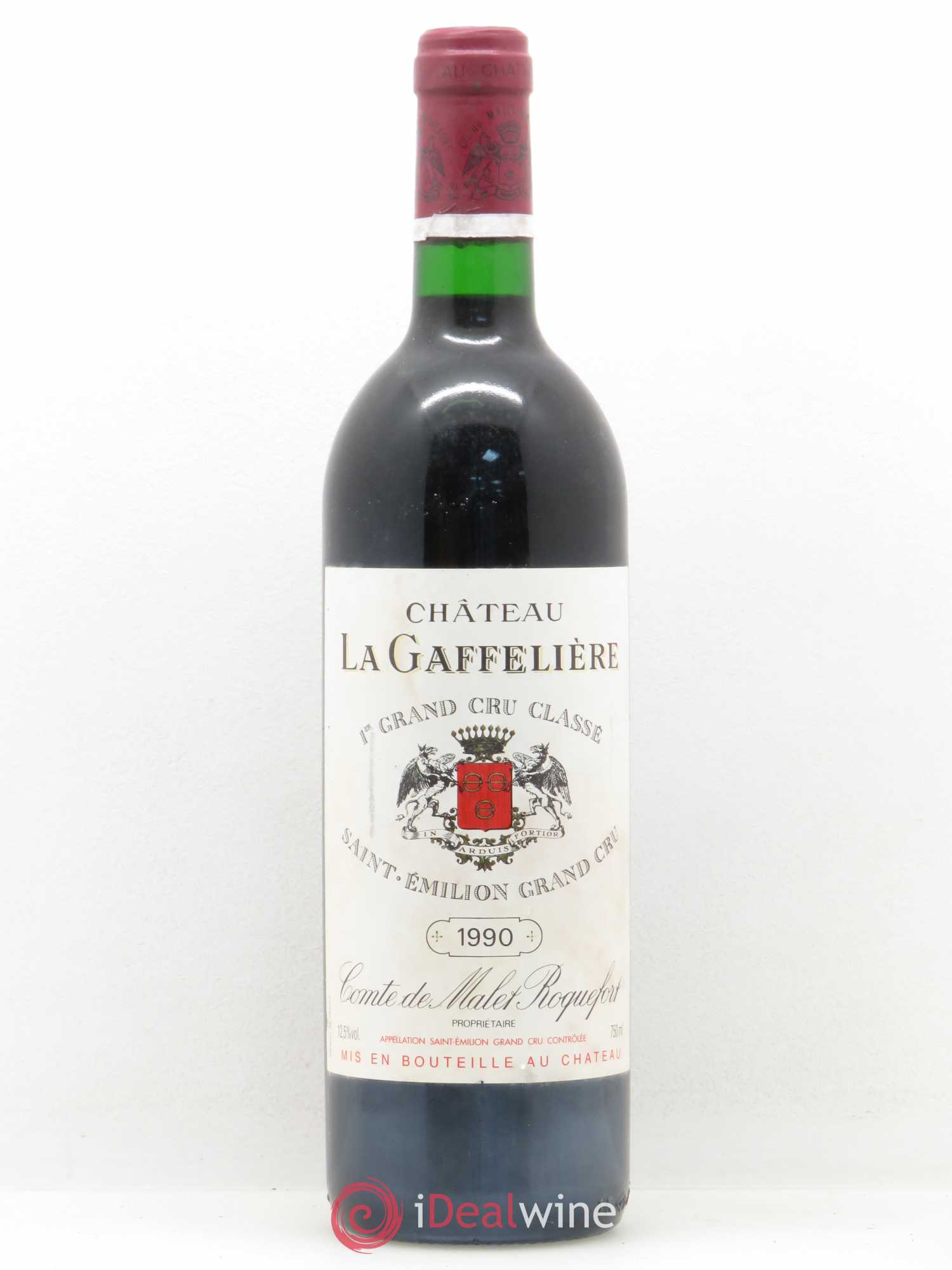 Château la Gaffelière 1er Grand Cru Classé B 1990 - Lot de 1 bouteille - 0