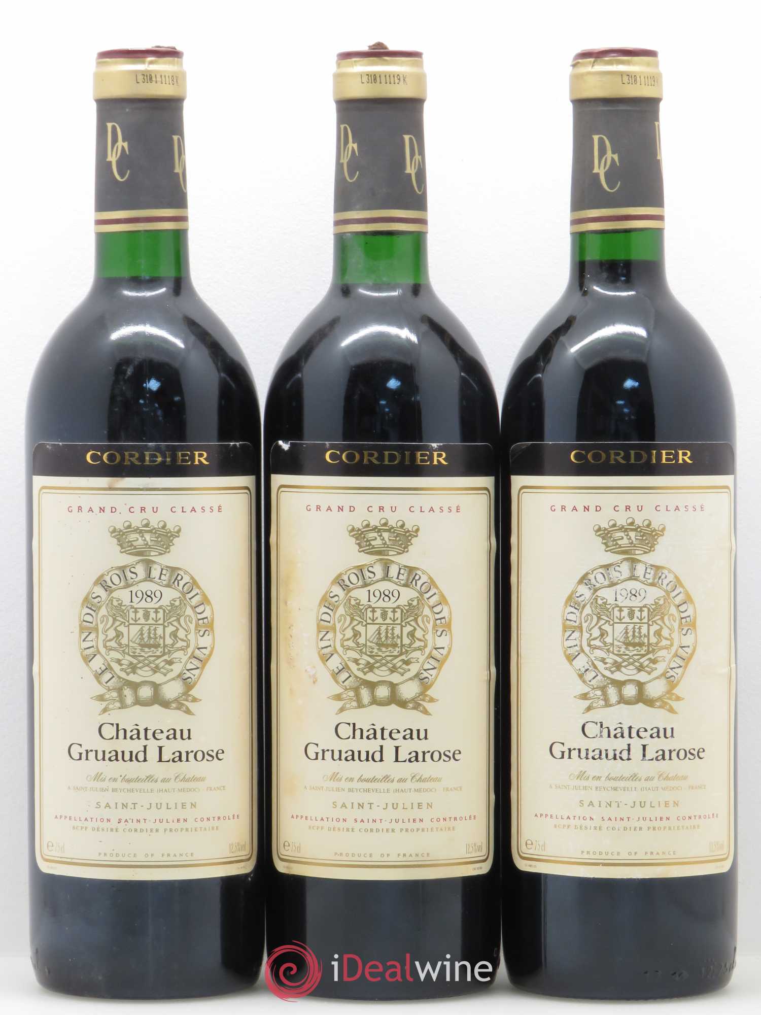 Château Gruaud Larose 2ème Grand Cru Classé 1989 - Lot de 12 bouteilles - 3