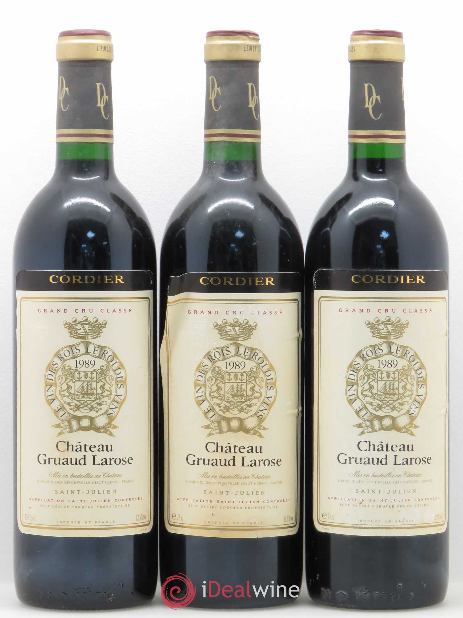 Château Gruaud Larose 2ème Grand Cru Classé 1989 - Lot de 12 bouteilles - 4