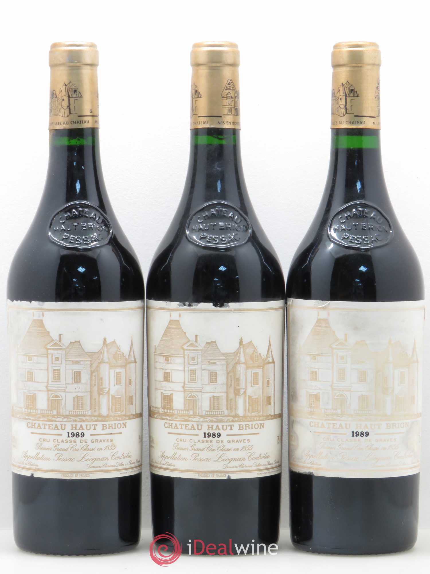 Château Haut Brion 1er Grand Cru Classé 1989 - Lotto di 6 bottiglie - 2