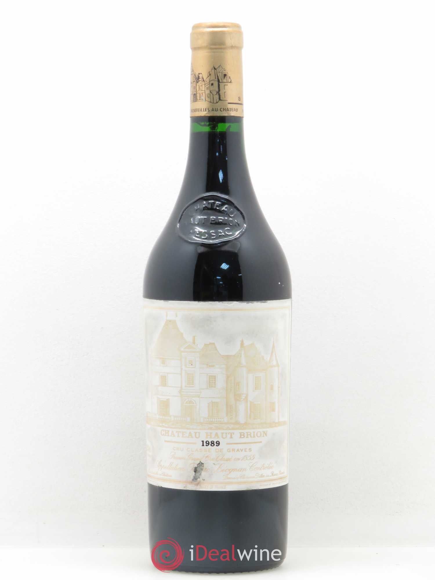 Château Haut Brion 1er Grand Cru Classé 1989 - Lot de 1 bouteille - 0