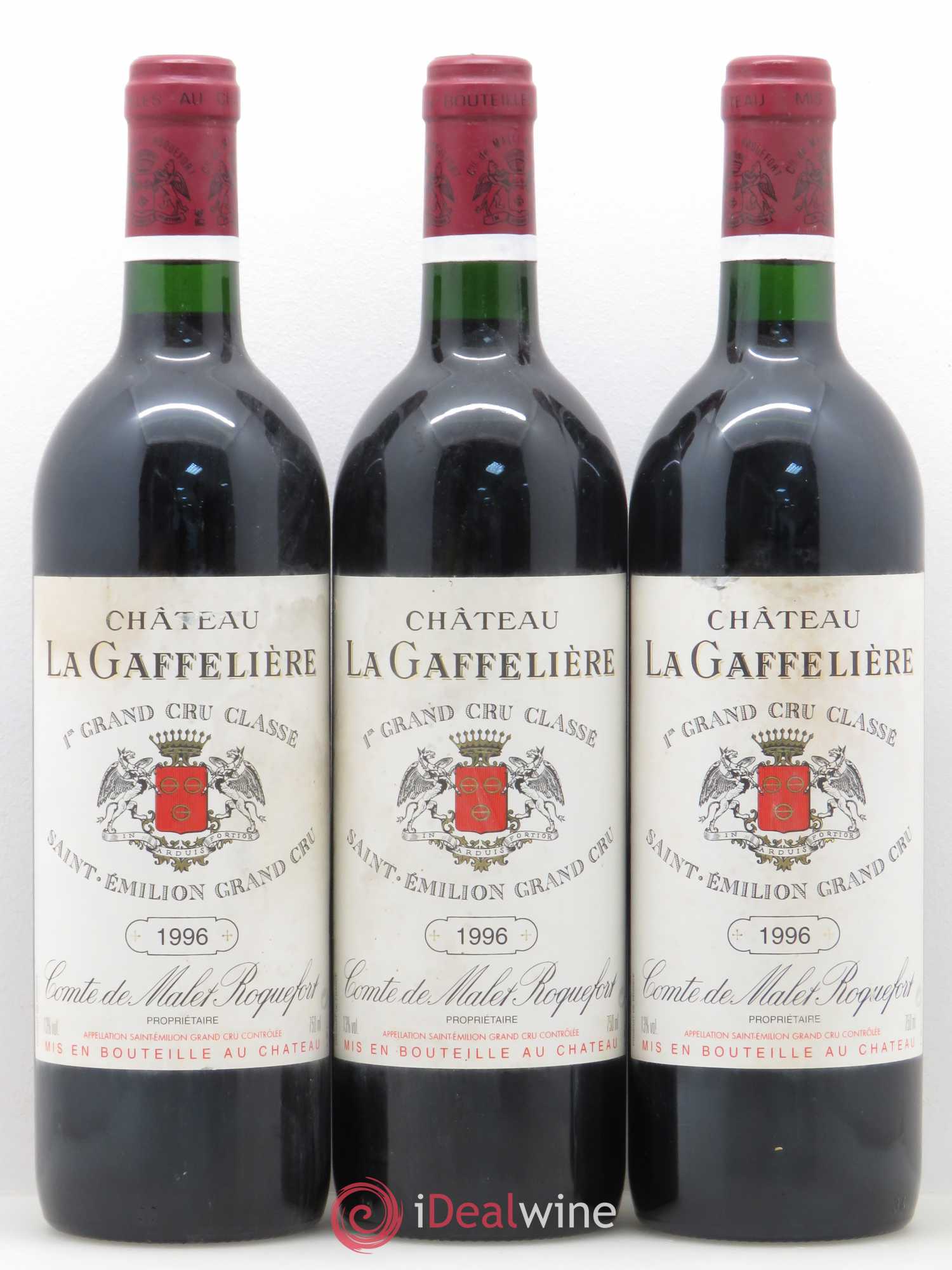 Château la Gaffelière 1er Grand Cru Classé B 1996 - Lot de 6 bouteilles - 2