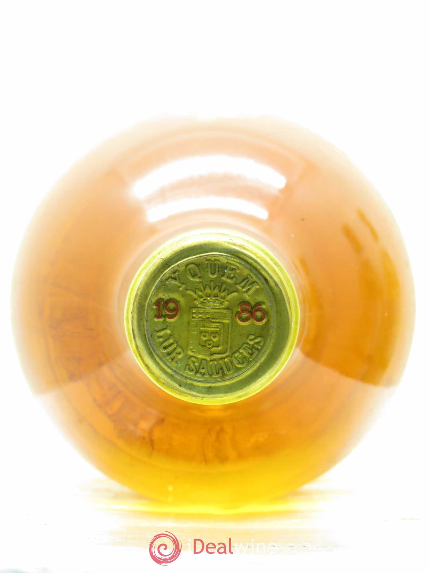 Château d' Yquem 1er Cru Classé Supérieur 1986 - Lotto di 3 bottiglie - 1