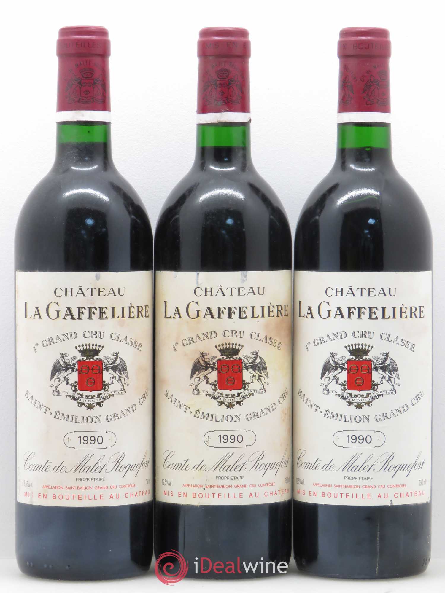 Château la Gaffelière 1er Grand Cru Classé B 1990 - Lot de 6 bouteilles - 2