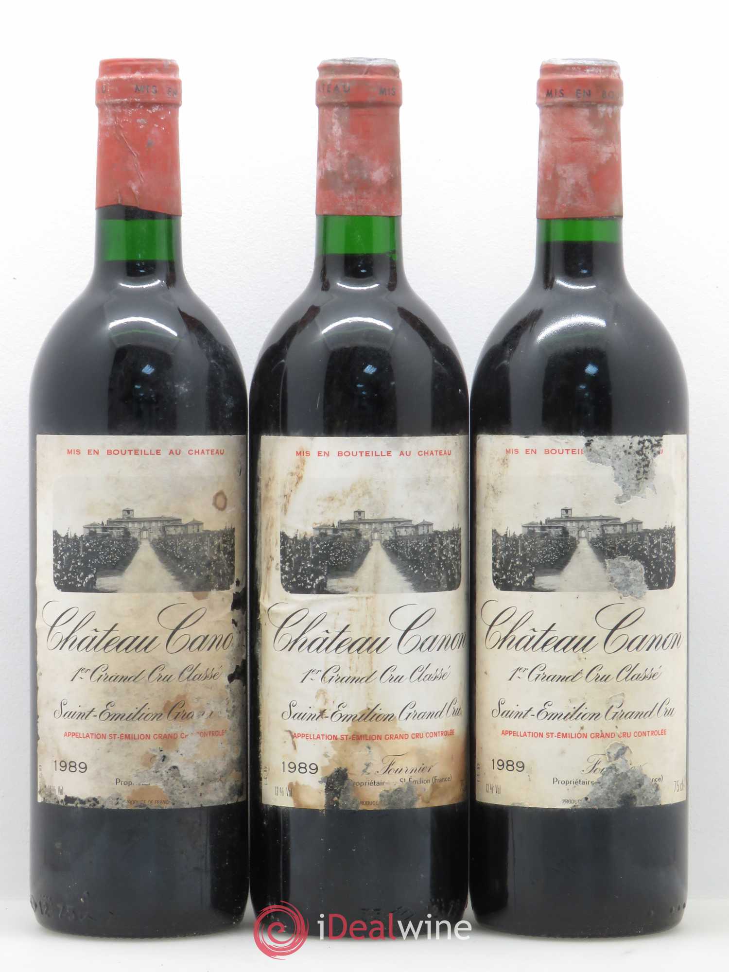 Château Canon 1er Grand Cru Classé B 1989 - Lot de 12 bouteilles - 3