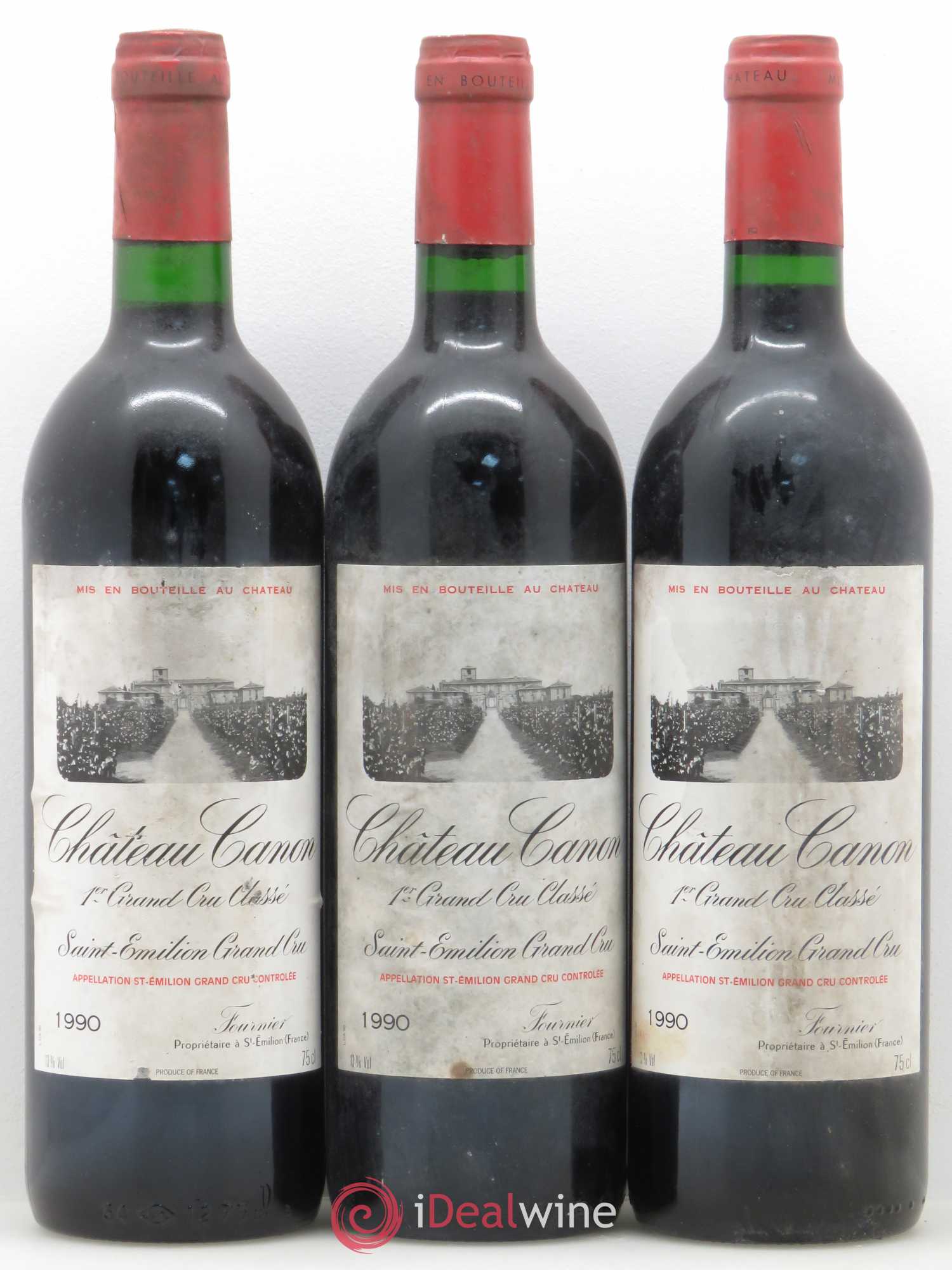 Château Canon 1er Grand Cru Classé B 1990 - Lot de 6 bouteilles - 2