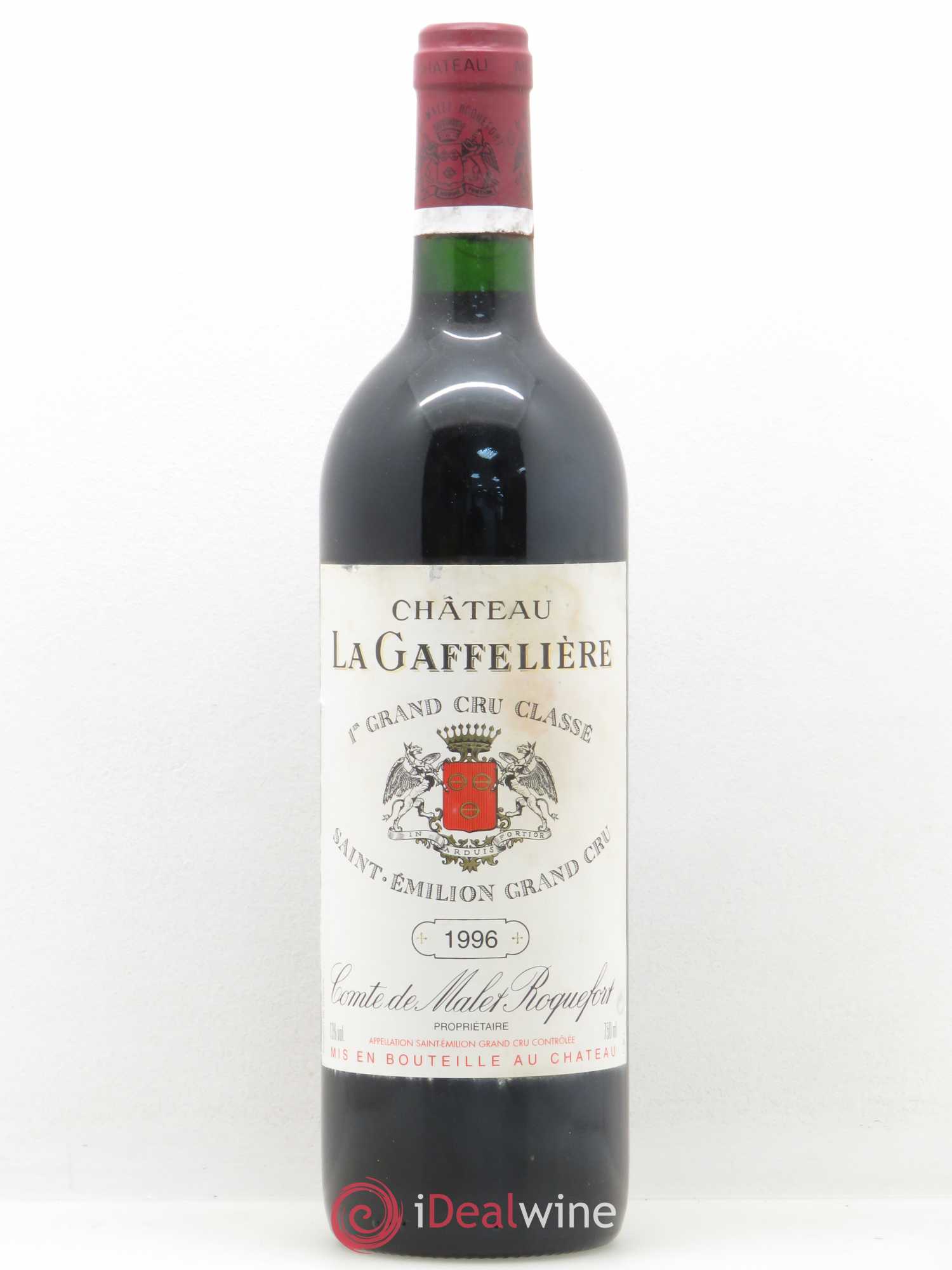 Château la Gaffelière 1er Grand Cru Classé B 1996 - Lot de 1 bouteille - 0