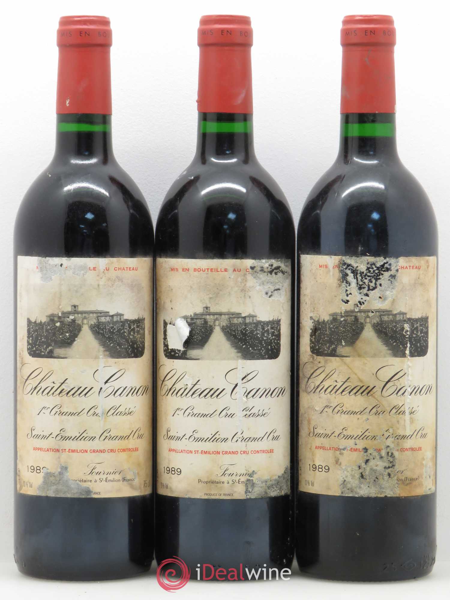 Château Canon 1er Grand Cru Classé B 1989 - Lot de 6 bouteilles - 2