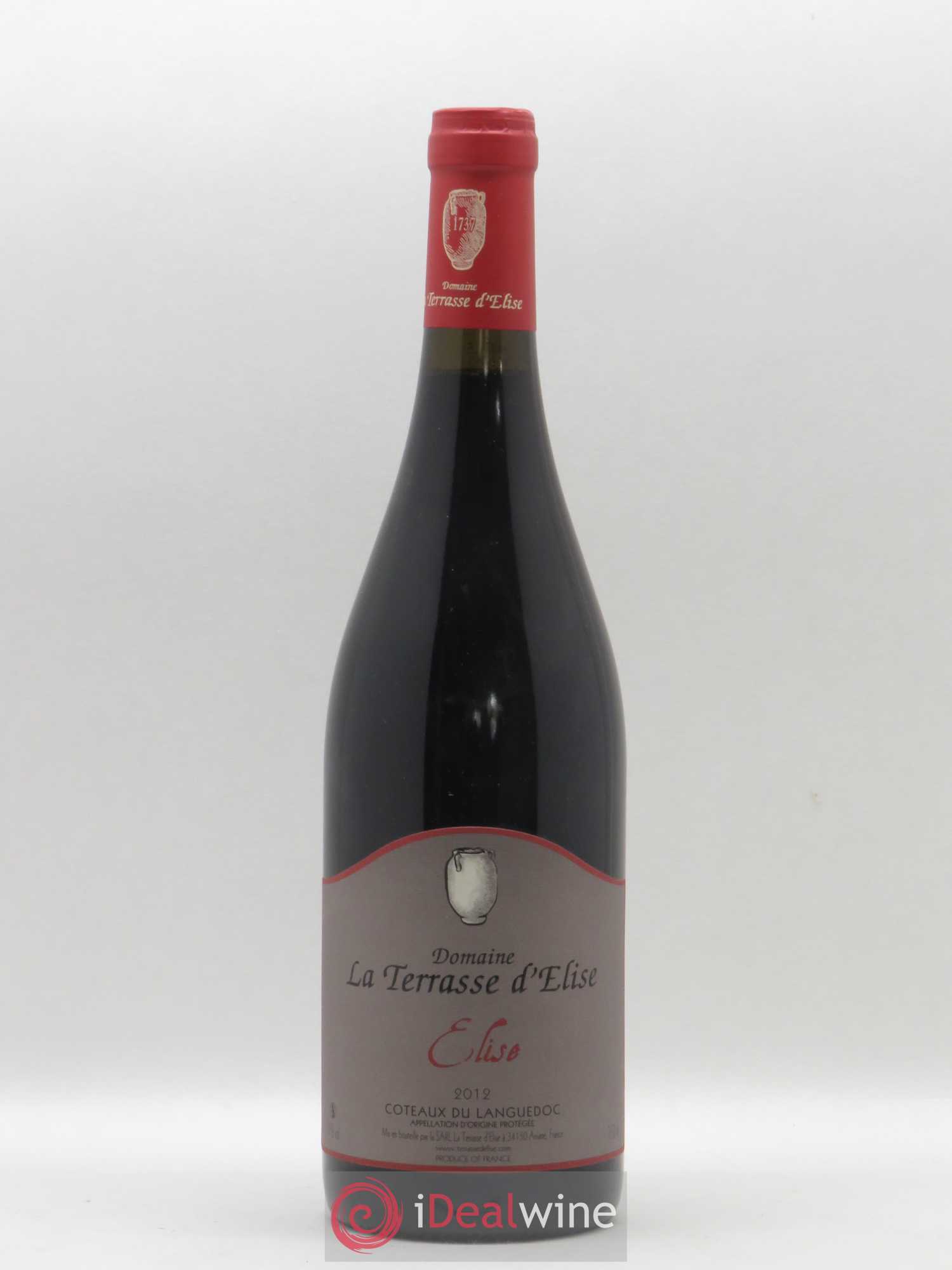 Coteaux du Languedoc Elise Terrasse d'Elise (Domaine de la) 2012 - Lot de 1 bouteille - 0