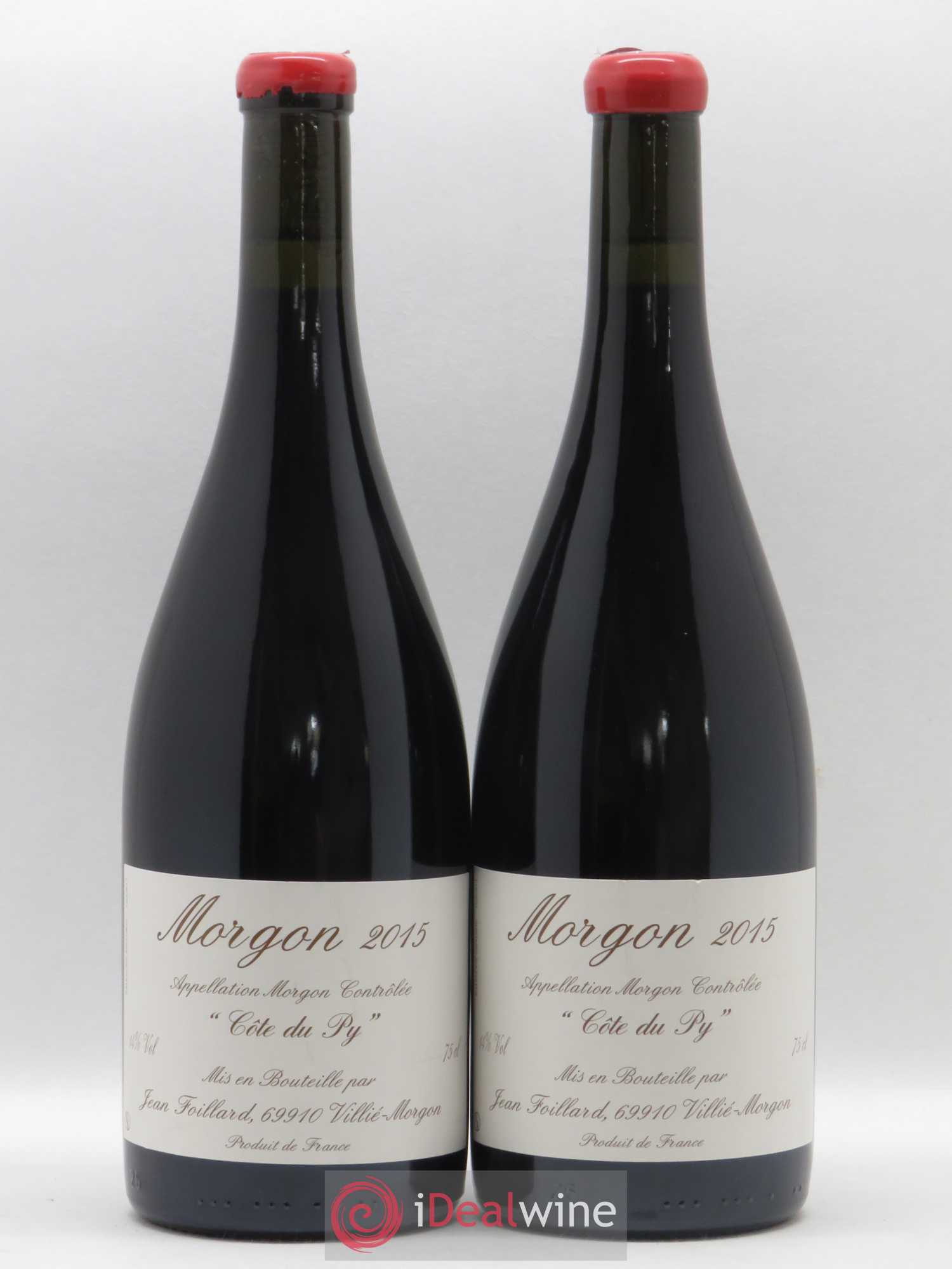 Morgon Côte du Py Jean Foillard 2015 - Lot de 2 bouteilles - 0