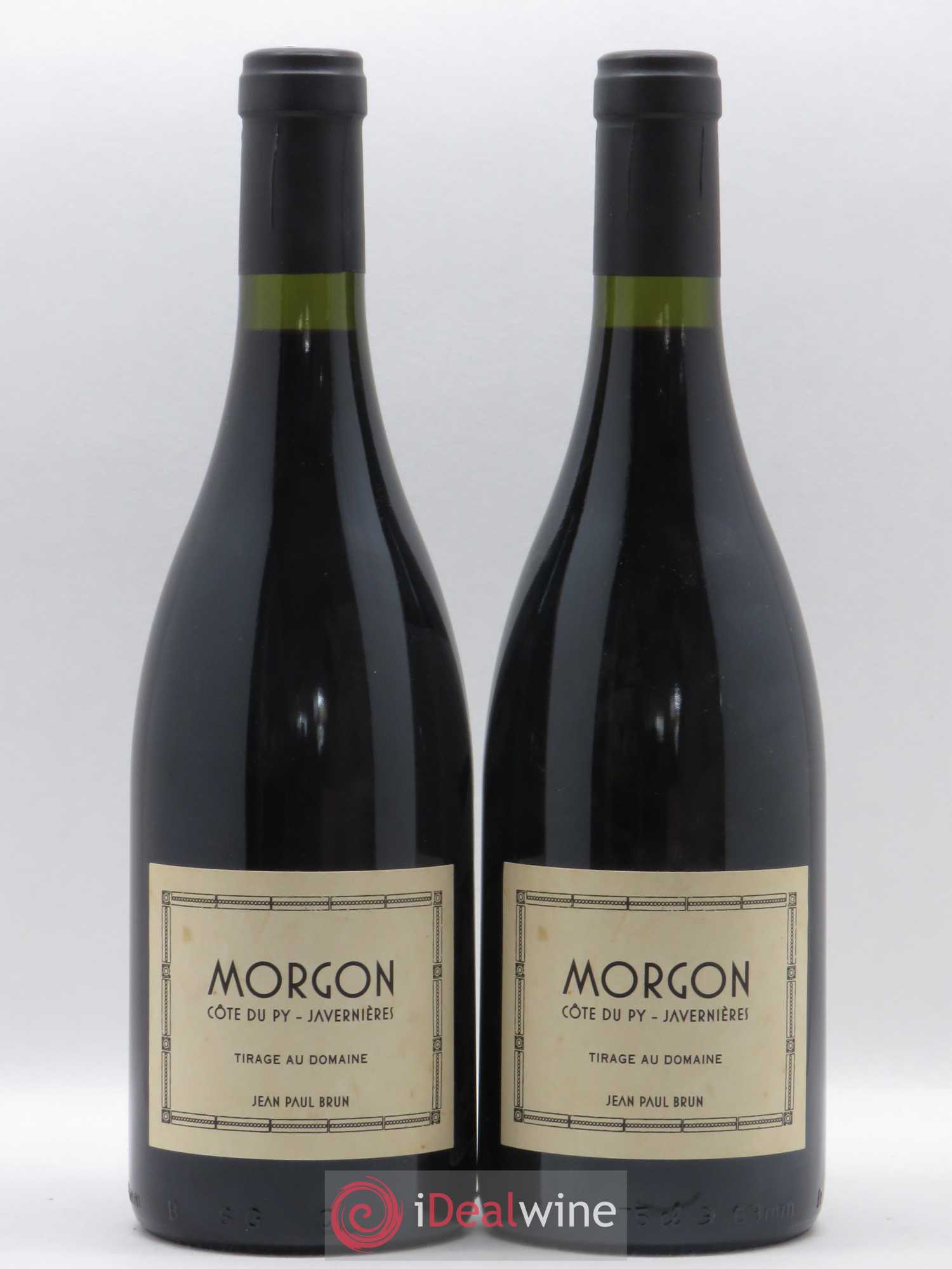 Morgon Côte du Py Javernières Terres dorées - J-P. Brun (Domaine des) 2015 - Lot de 2 bouteilles - 0