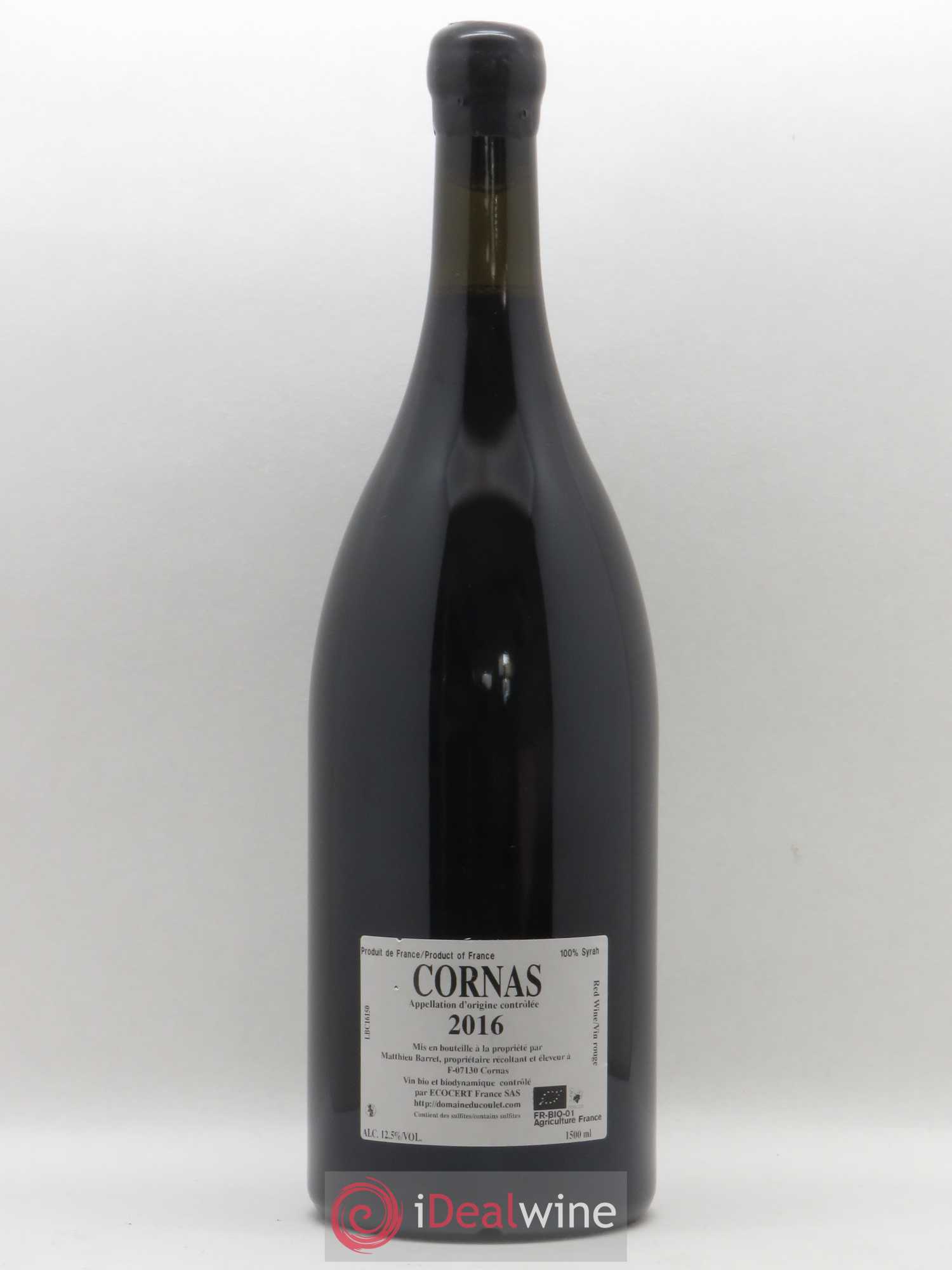 Cornas Brise Cailloux Coulet (Domaine du) - Matthieu Barret 2016 - Lot de 1 magnum - 1