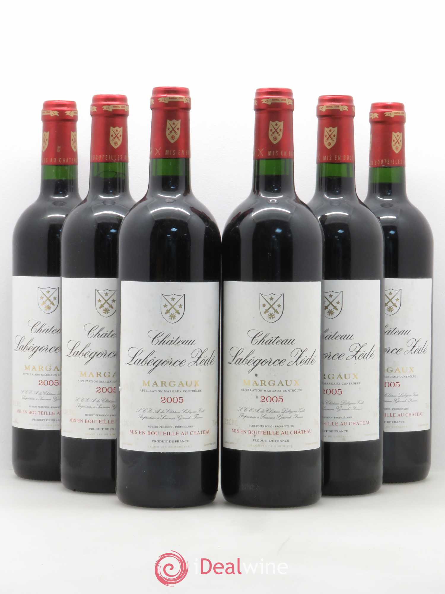 Château Labegorce Zédé Cru Bourgeois 2005 - Lot de 6 bouteilles - 0