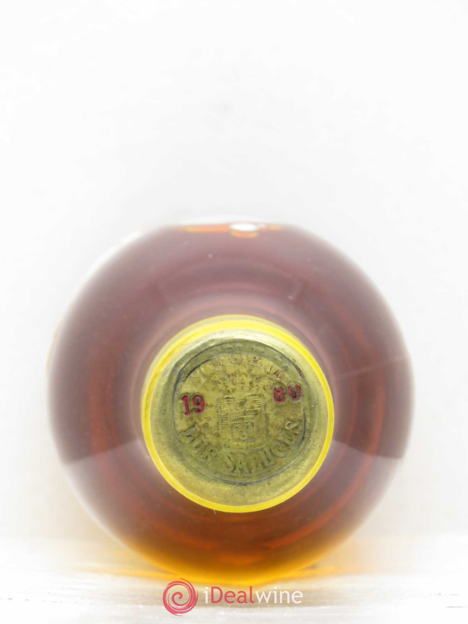 Château d' Yquem 1er Cru Classé Supérieur 1980 - Lotto di 1 mezza bottiglia - 1