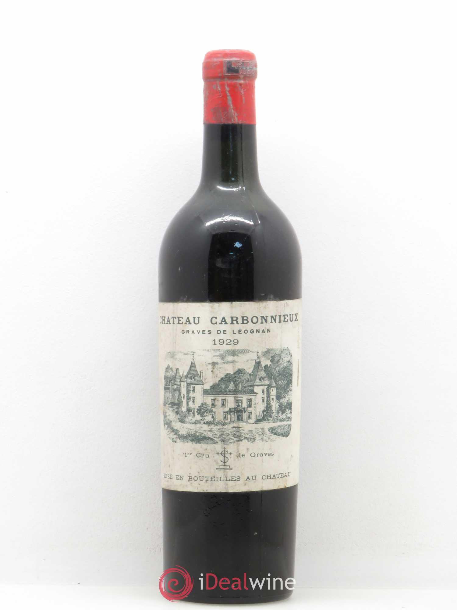Château Carbonnieux Cru Classé de Graves 1929 - Lot de 1 bouteille - 0