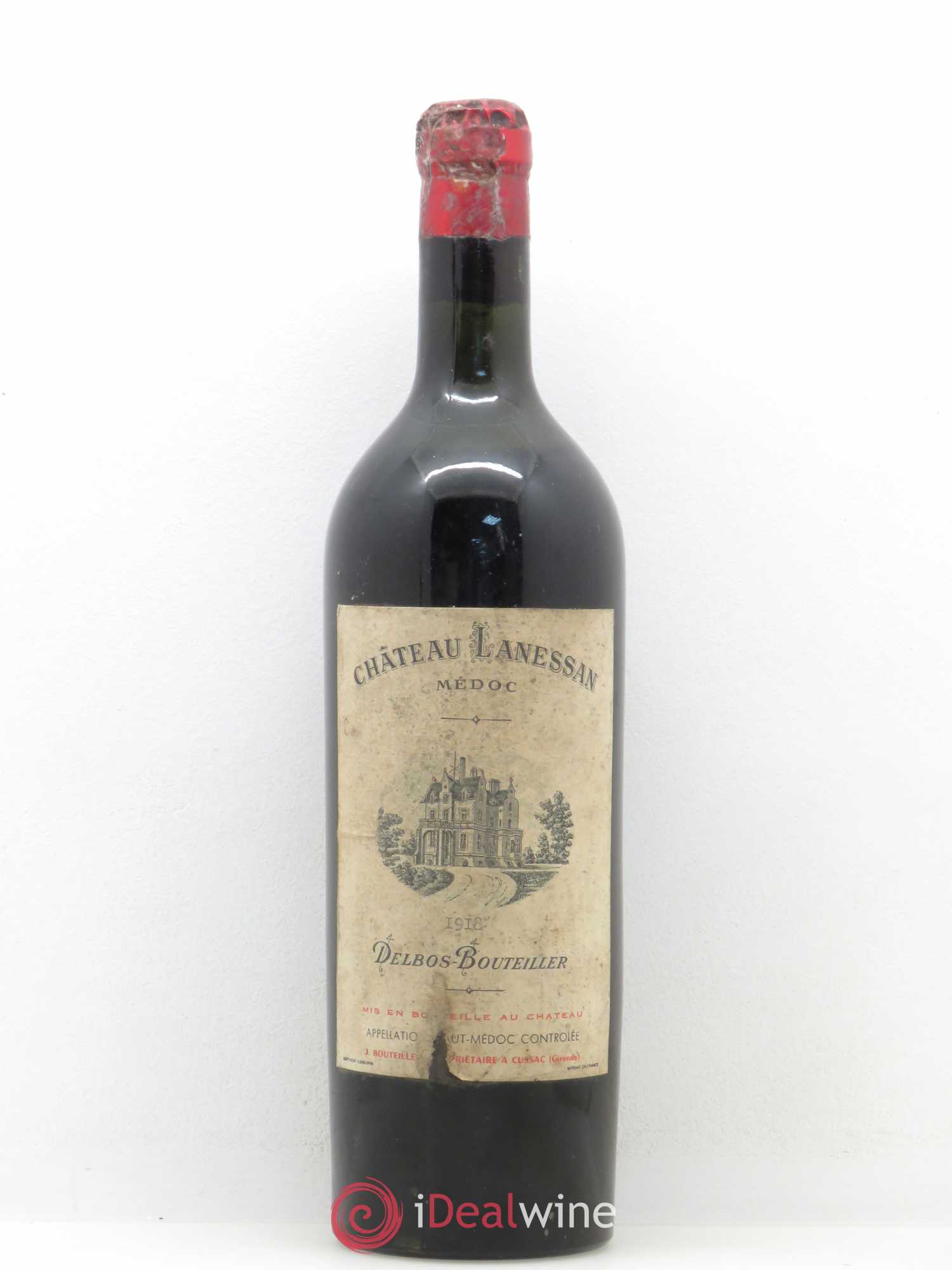 Château Lanessan Cru Bourgeois 1918 - Lot de 1 bouteille - 0