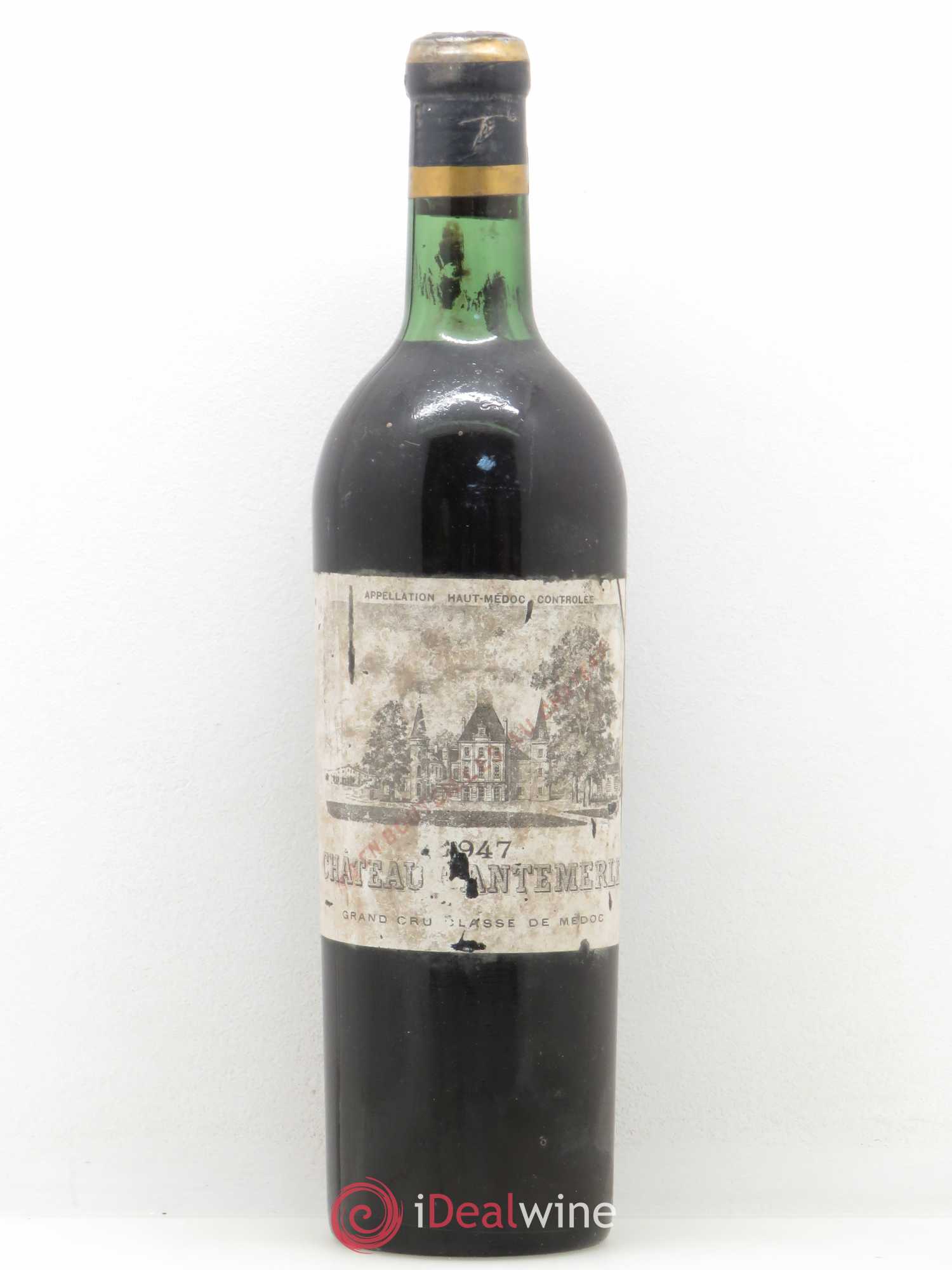 Château Cantemerle 5ème Grand Cru Classé 1947 - Lotto di 1 bottiglia - 0