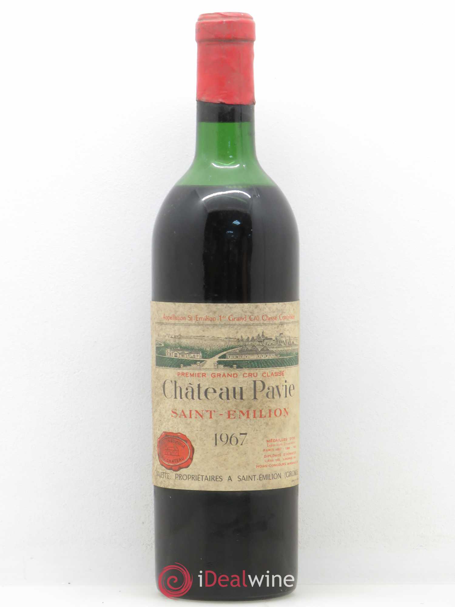 Château Pavie 1er Grand Cru Classé A 1967 - Lot de 1 bouteille - 0