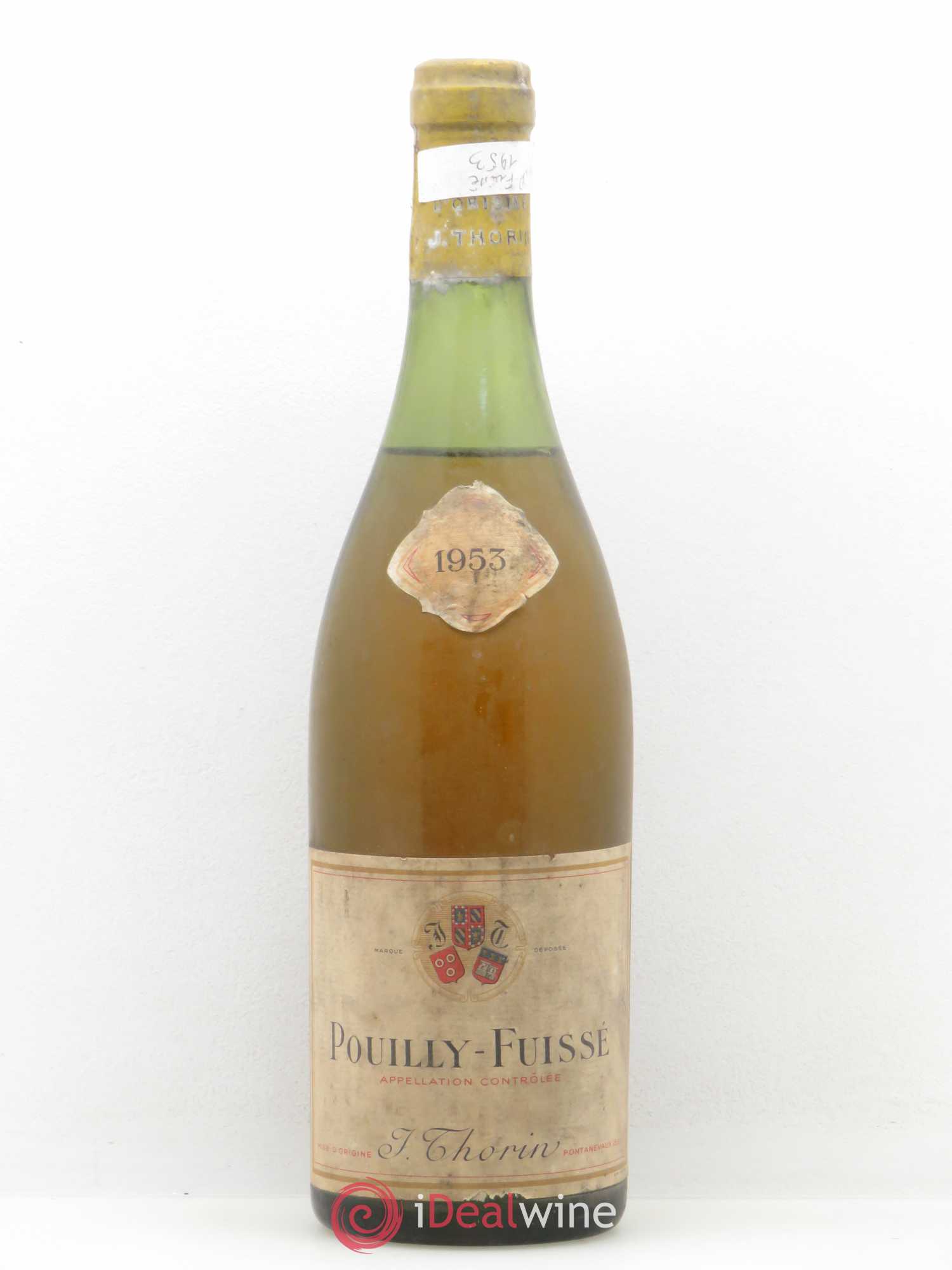 Pouilly-Fuissé Thorin 1953 - Lot de 1 bouteille - 0