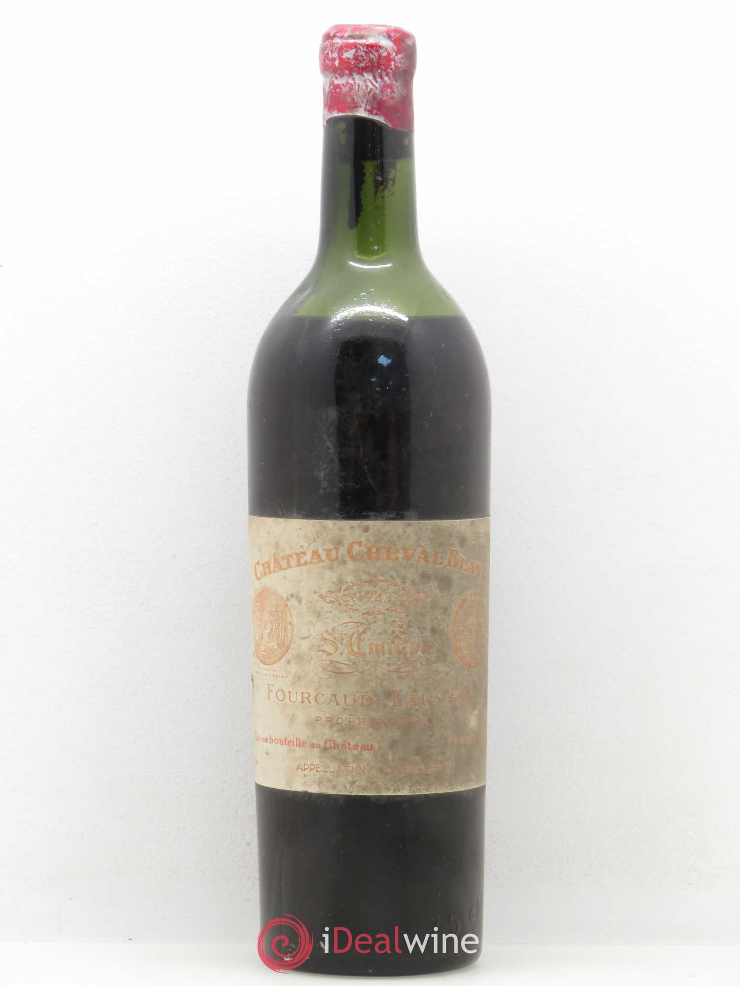 Château Cheval Blanc 1er Grand Cru Classé A 1943 - Lot de 1 bouteille - 0