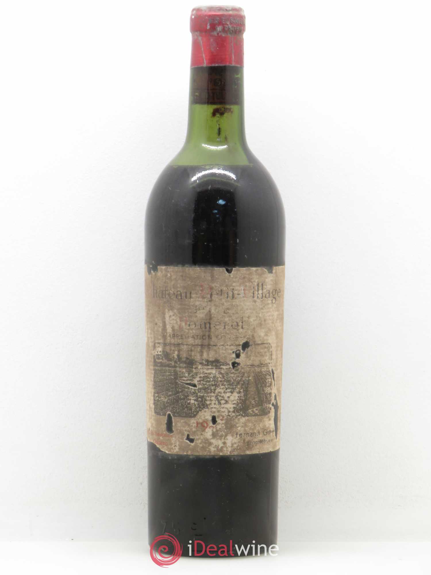 Château Petit Village 1945 - Lot de 1 bouteille - 0