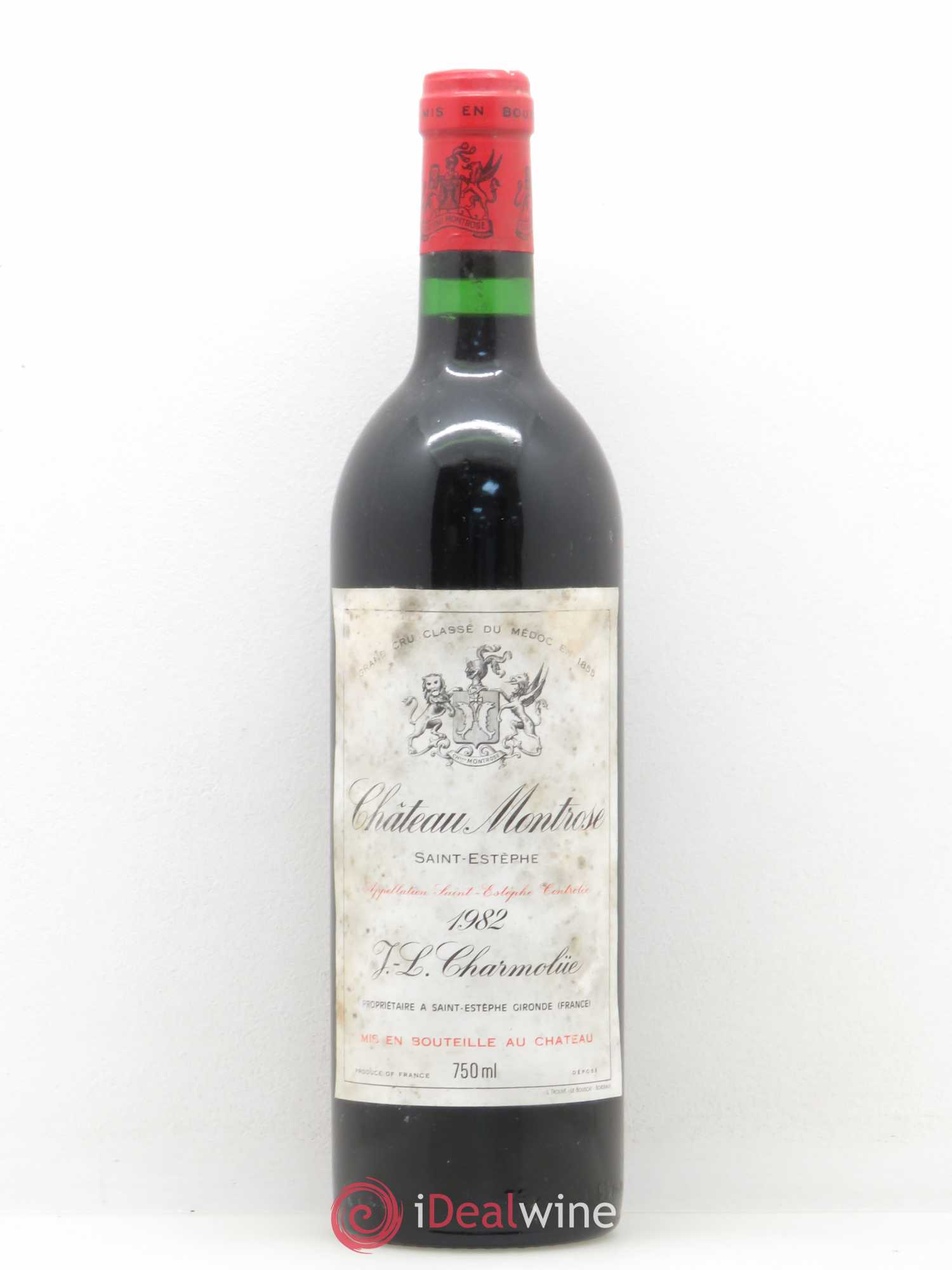 Château Montrose 2ème Grand Cru Classé 1982 - Lot de 1 bouteille - 0