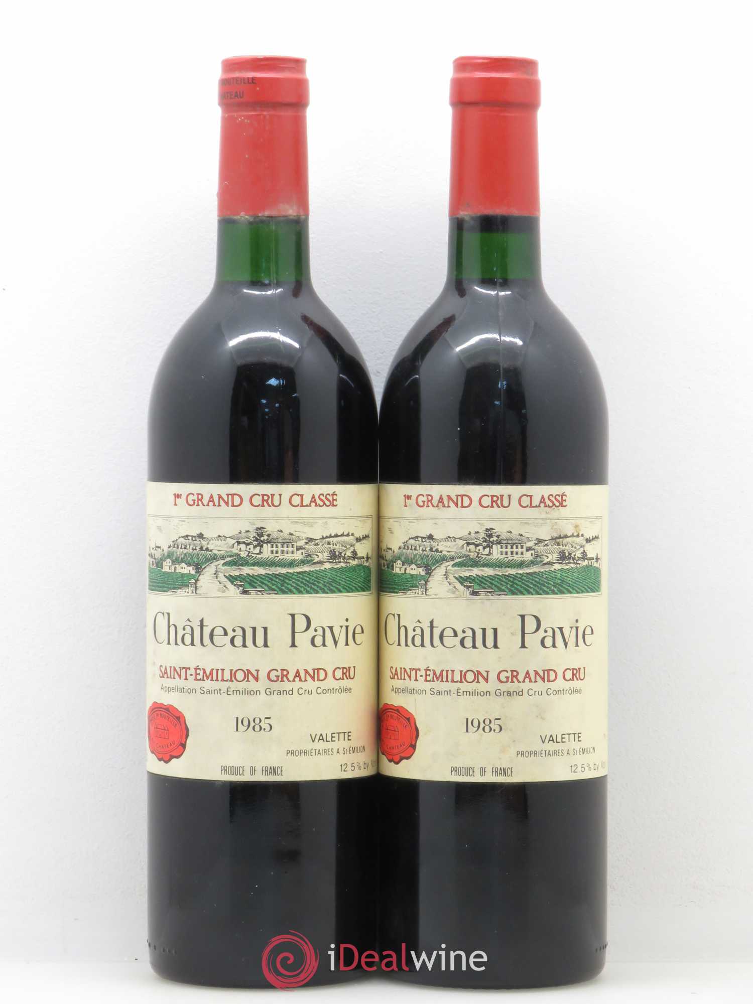 Château Pavie 1er Grand Cru Classé A 1985 - Lot de 2 bouteilles - 0