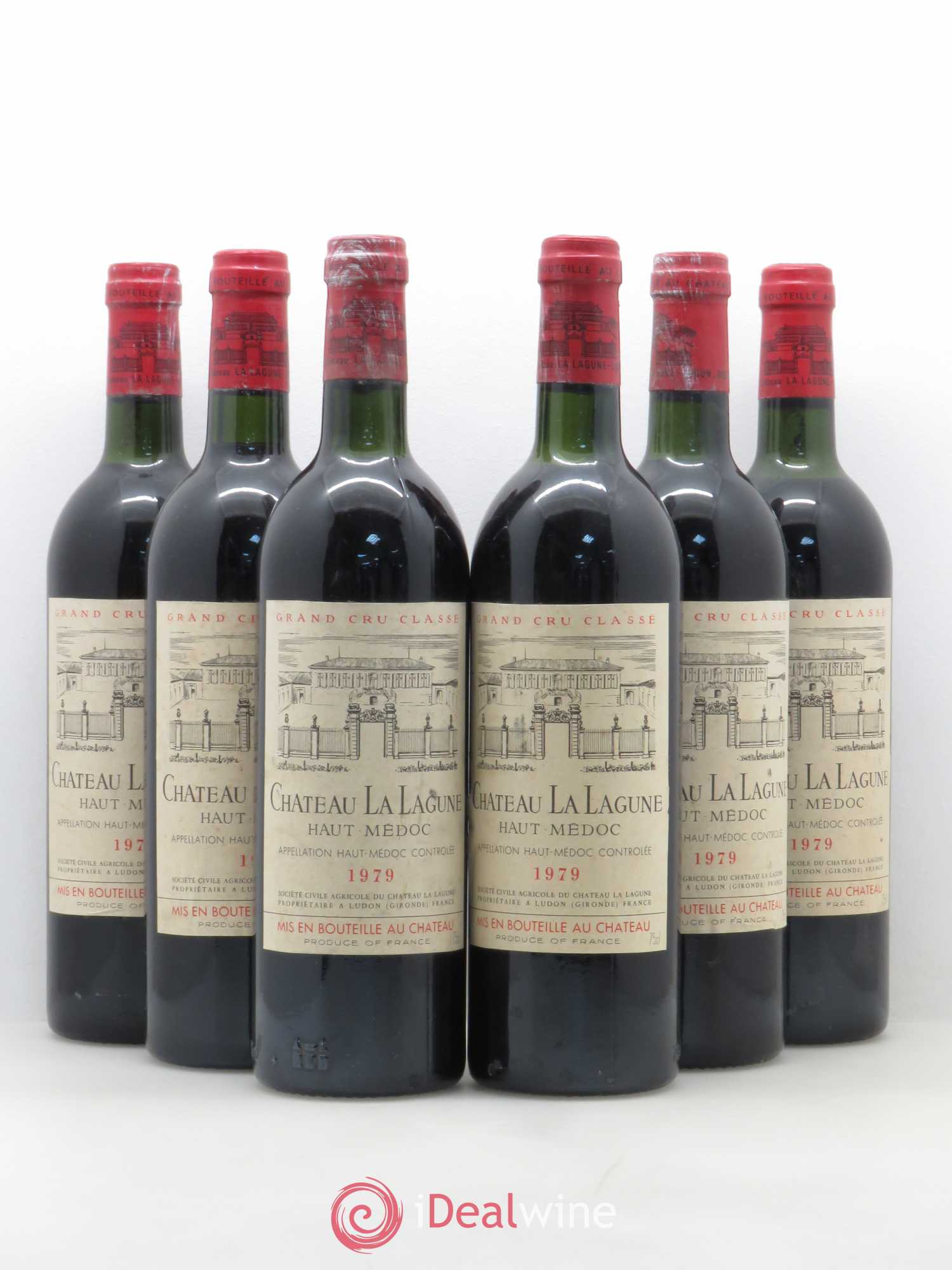 Château la Lagune 3ème Grand Cru Classé 1979 - Lot de 6 bouteilles - 0
